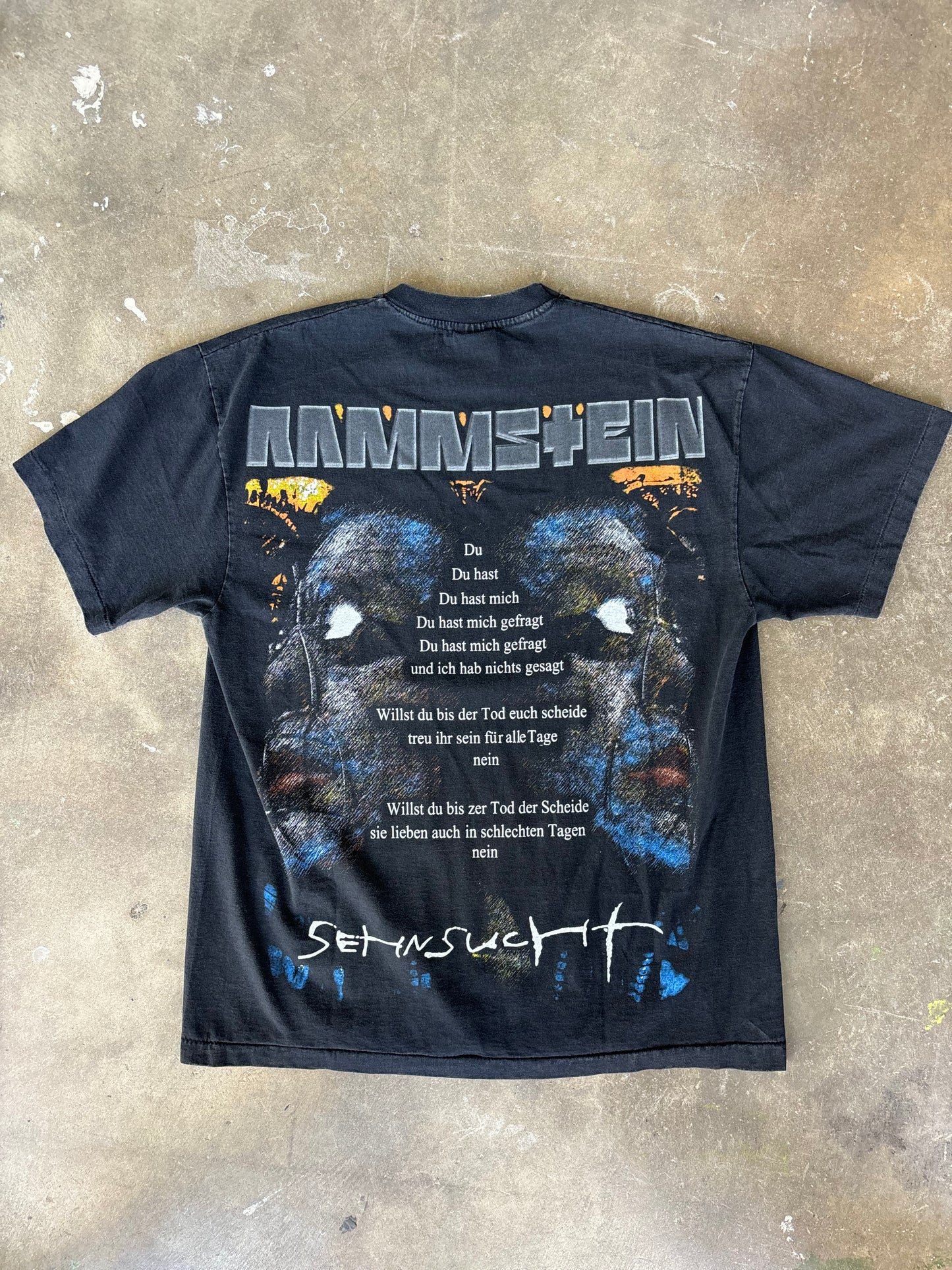 Vintage Rammstein Tee Large