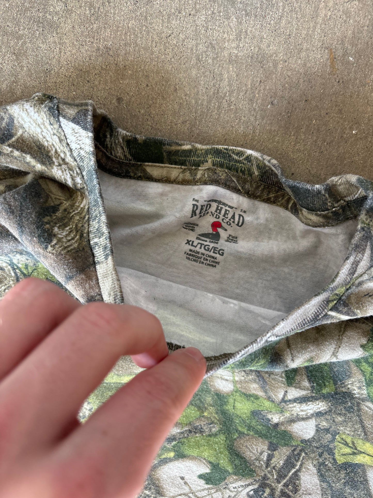 Camo Long Sleeve XL