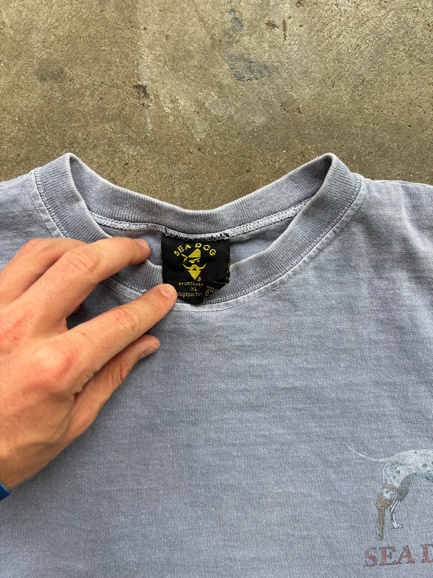 ‘00s Sea Dog Heavyweight Graphic Tee XL