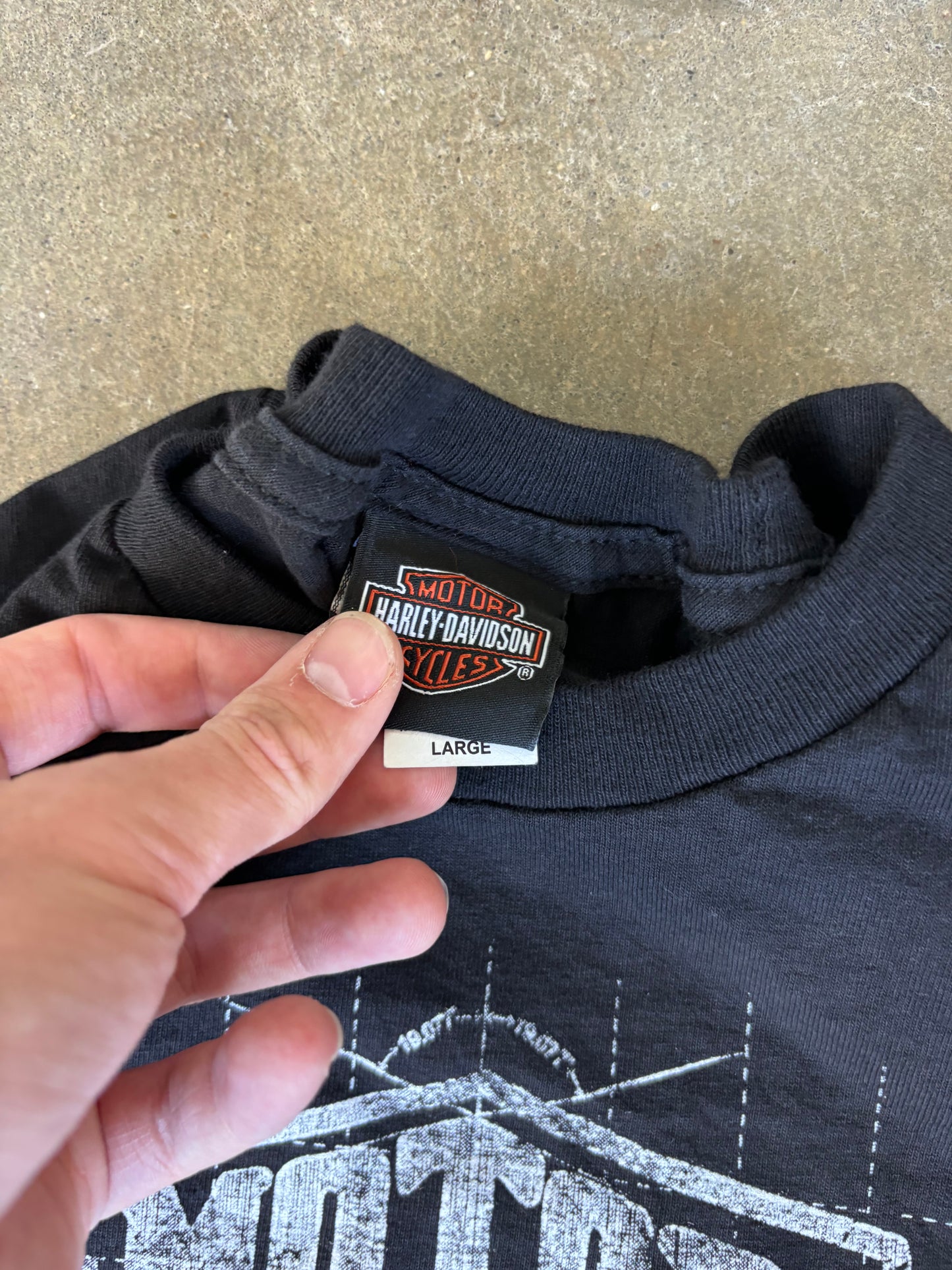 Harley Davidson Graphic Tee Large