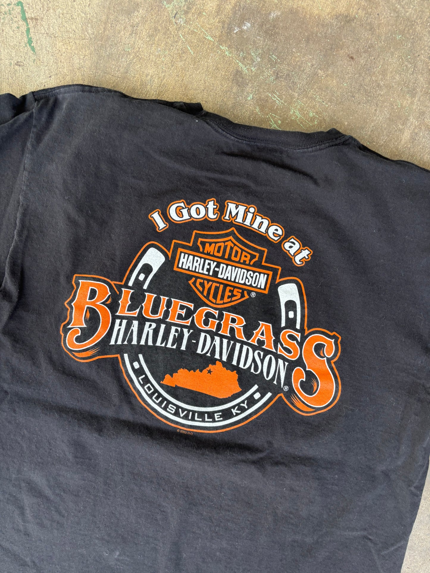 Harley Davidson Graphic Tee Large