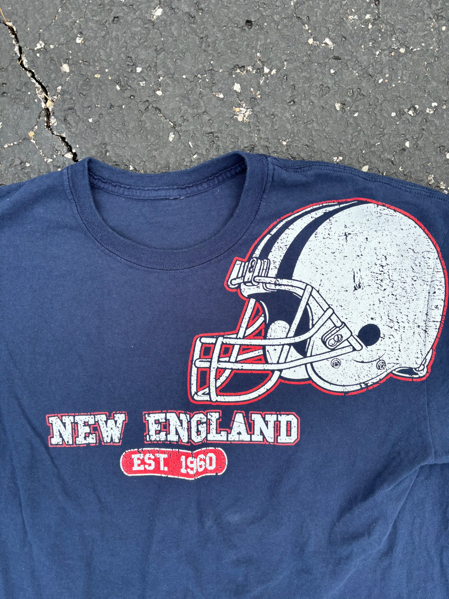 Vintage Patriots Tee Large