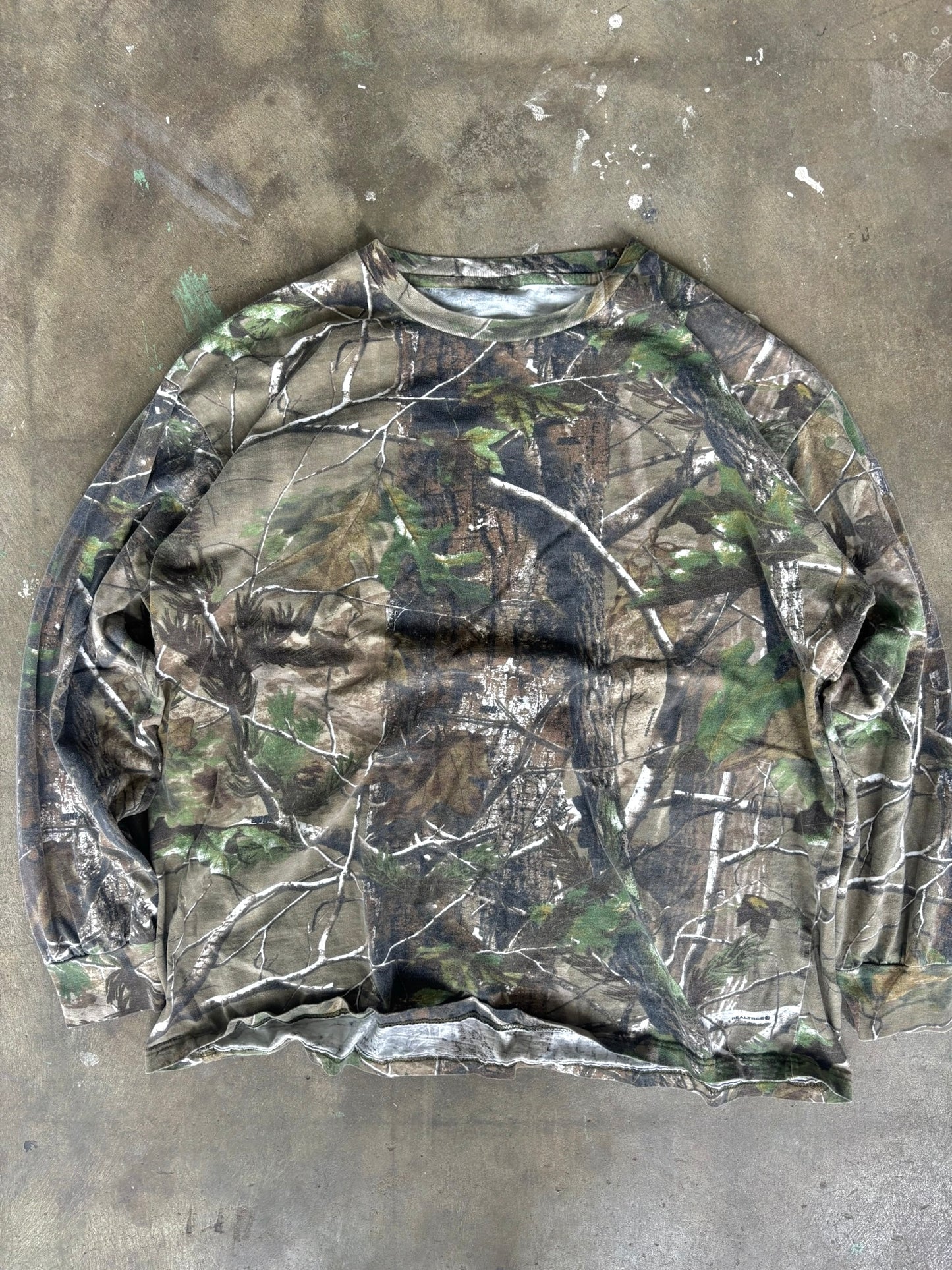 Camo Long Sleeve Tee XL