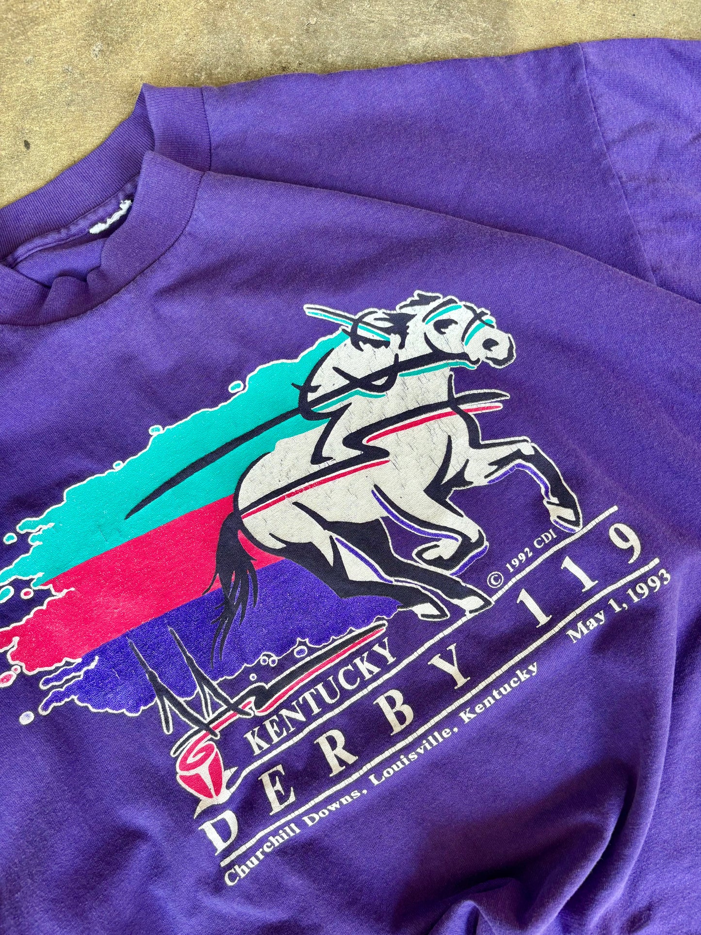 1992 Kentucky Derby Tee Large