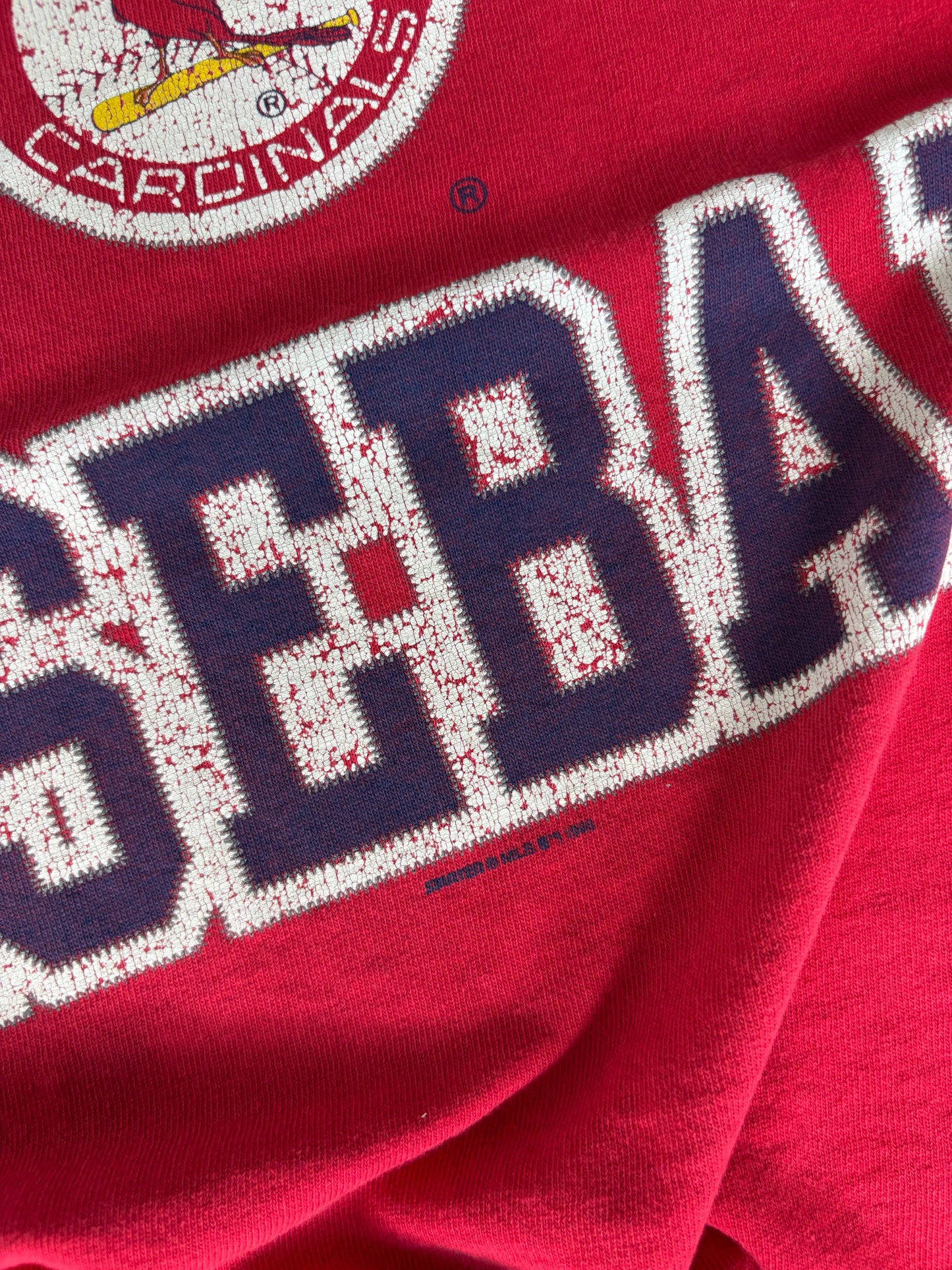 1996 Starter St. Louis Cardinals Graphic Tee Large