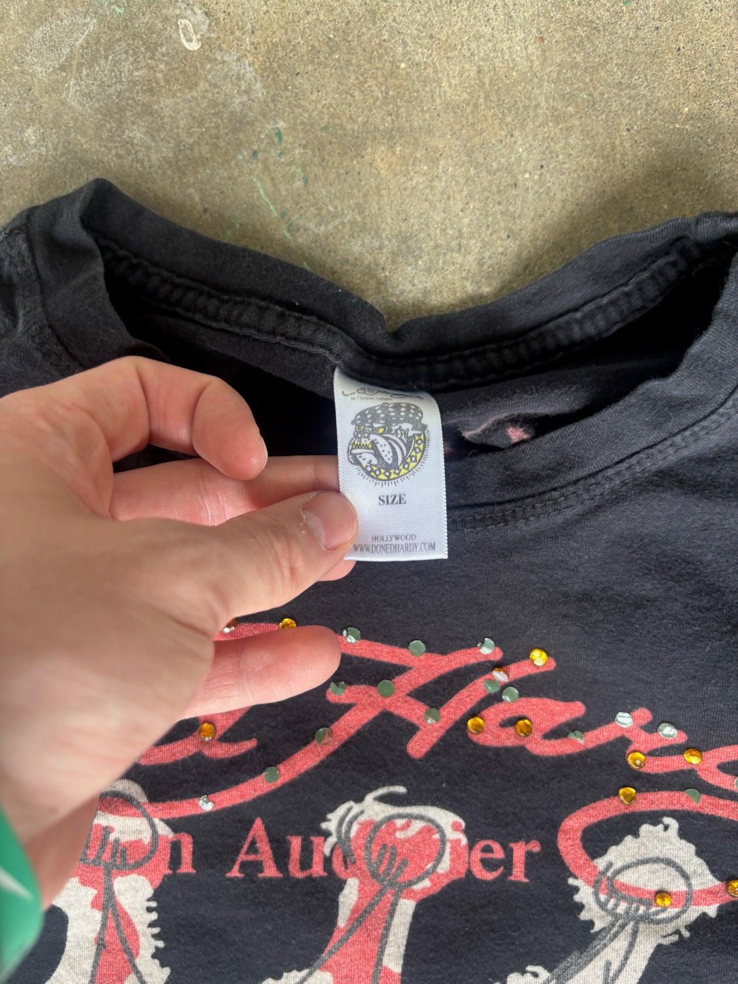 Ed Hardy Graphic Tee Medium