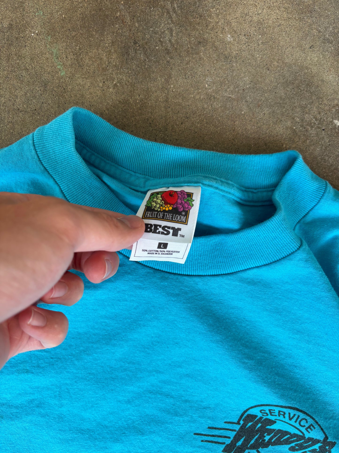 ‘00s Car Shop Tee Large