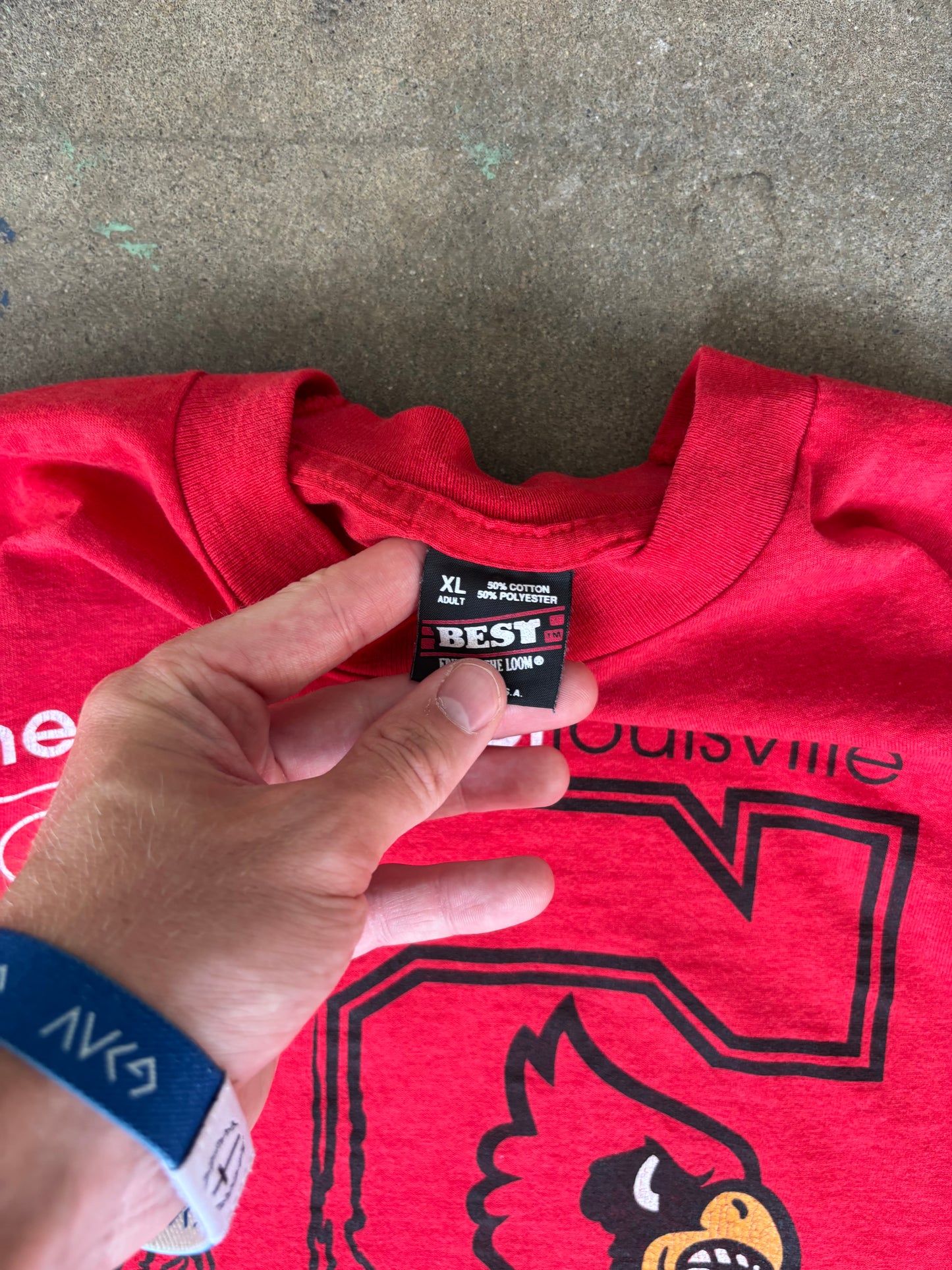 Vintage ‘80s Louisville Cardinals Tee Large