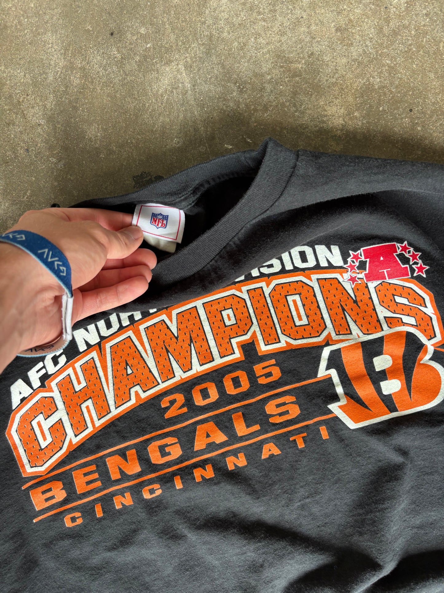 2005 Cincinnati Bengals Long Sleeve Tee Large