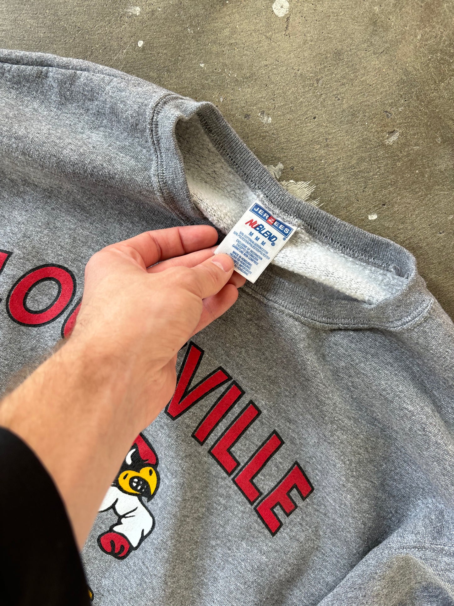 ‘80s Louisville Lacrosse Sweatshirt Medium