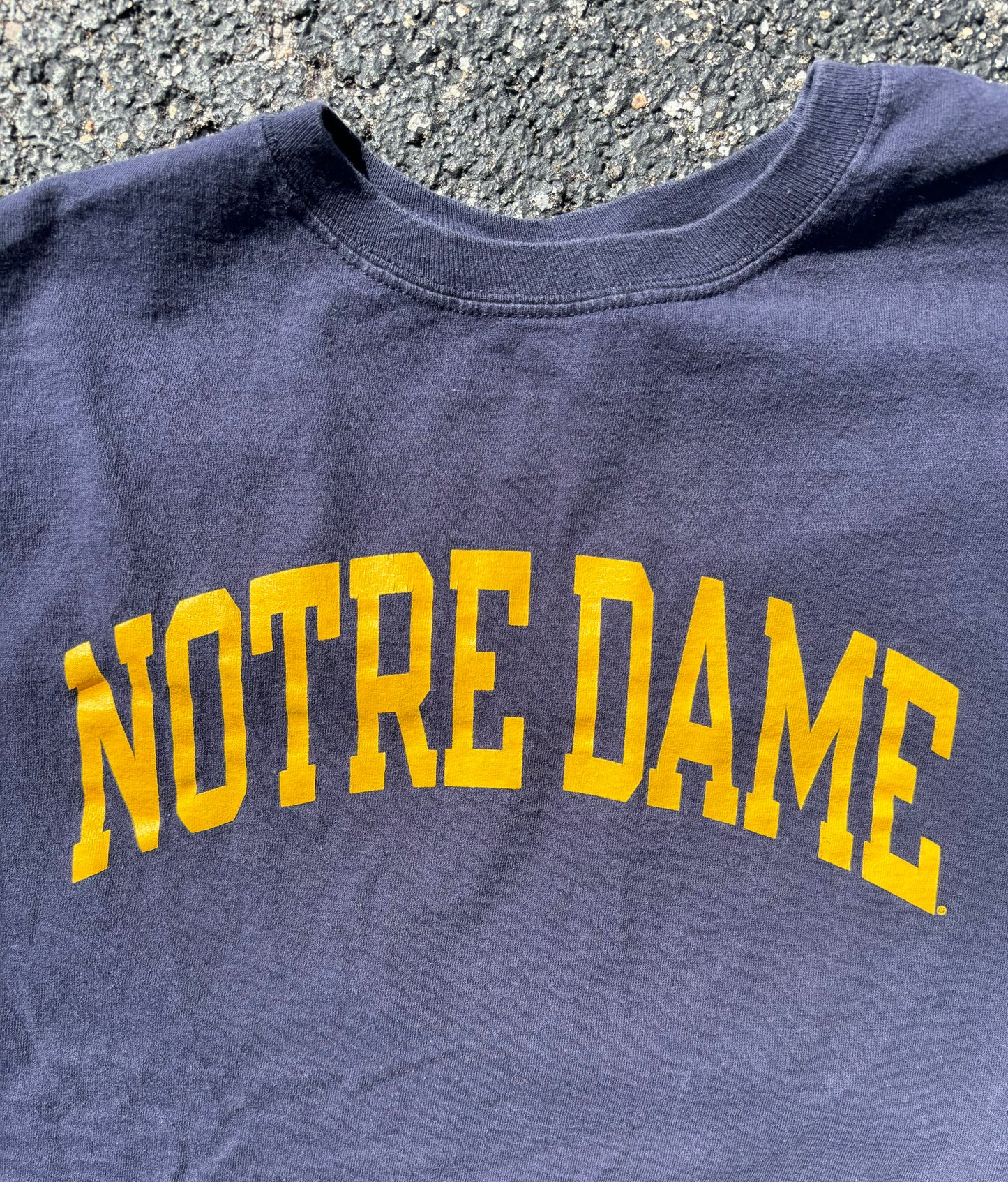 Vintage Notre Dame Tee Large