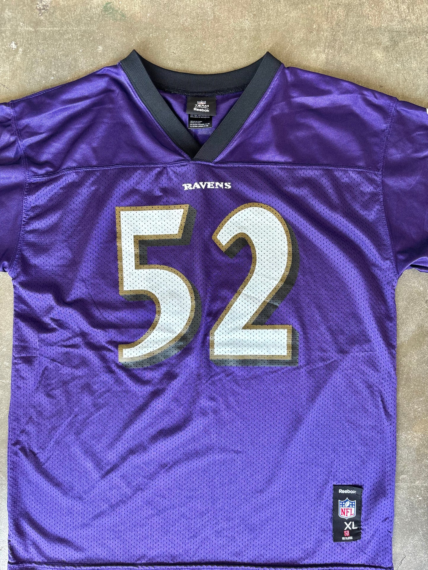 ‘00s Ravens Ray Lewis Jersey XL