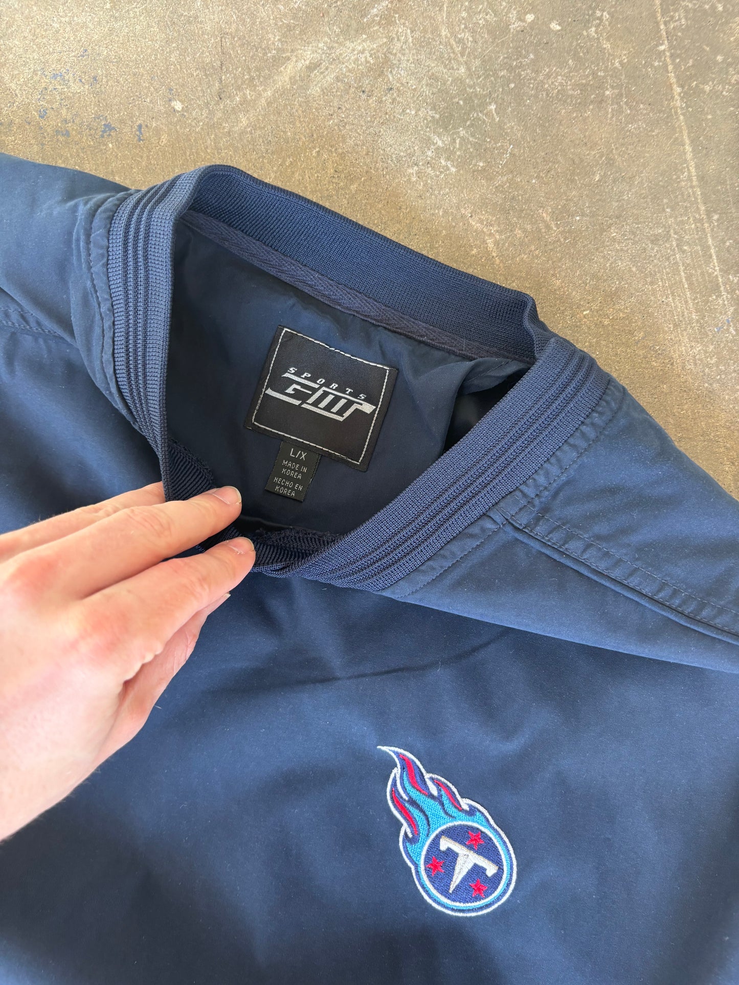 ‘00s Tennessee Titans Windbreaker Large
