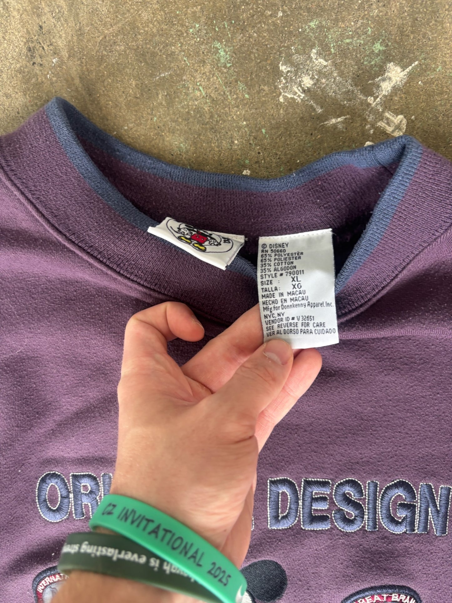 Vintage Disney Mickey Sweatshirt XL