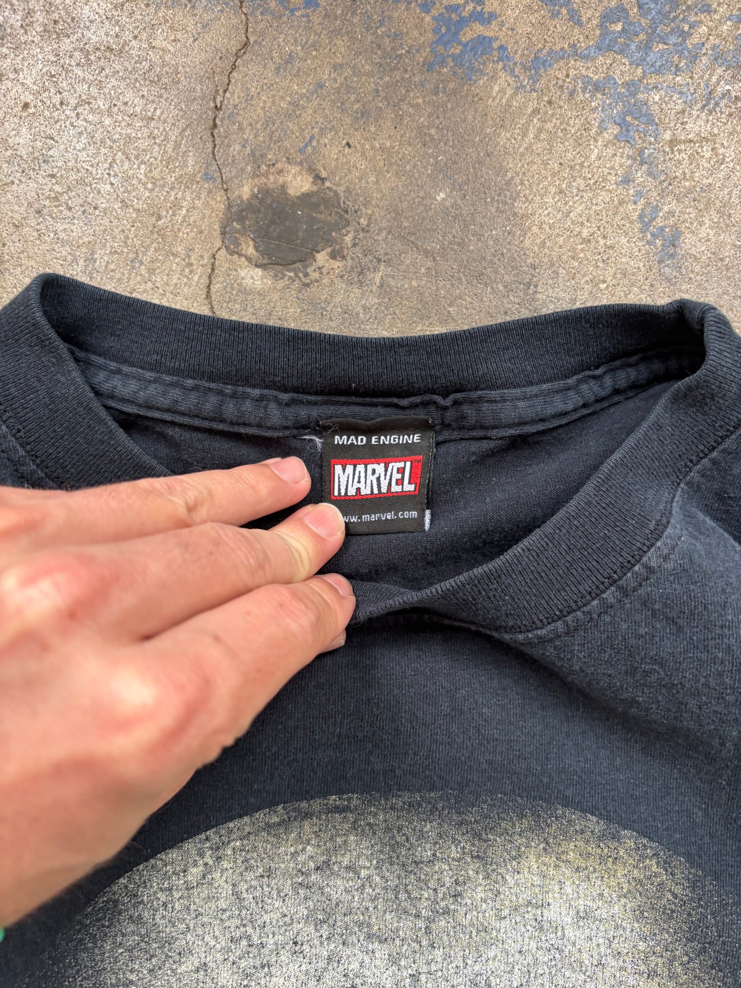 Vintage 2004 Marvel Punisher Graphic Tee XL