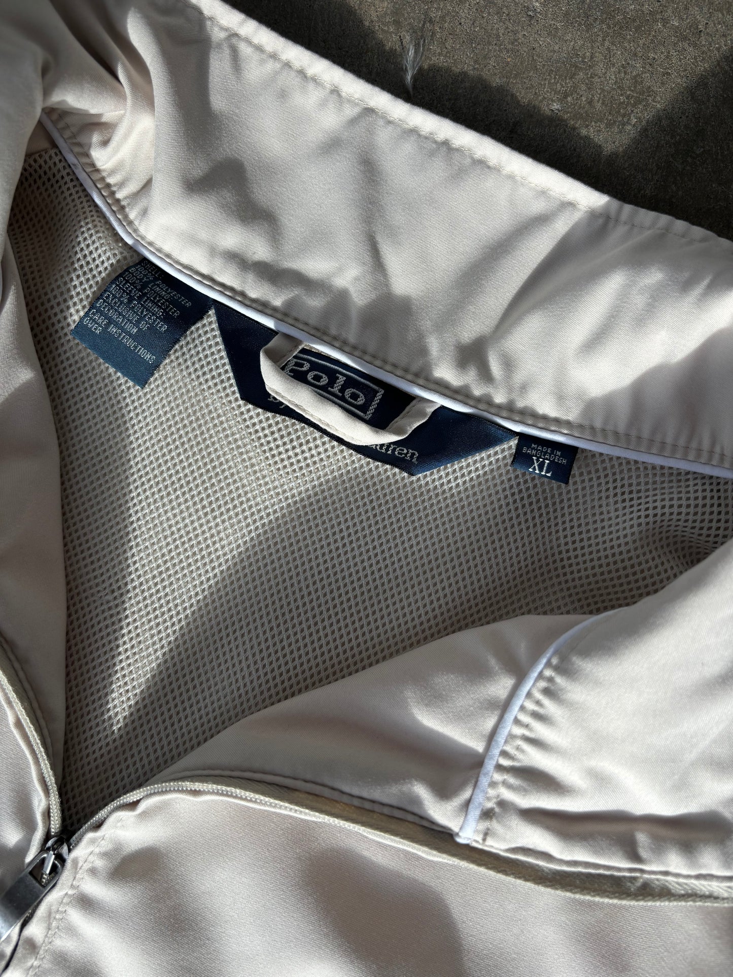 ‘00s Polo Ralph Lauren Quarterzip Windbreaker XL