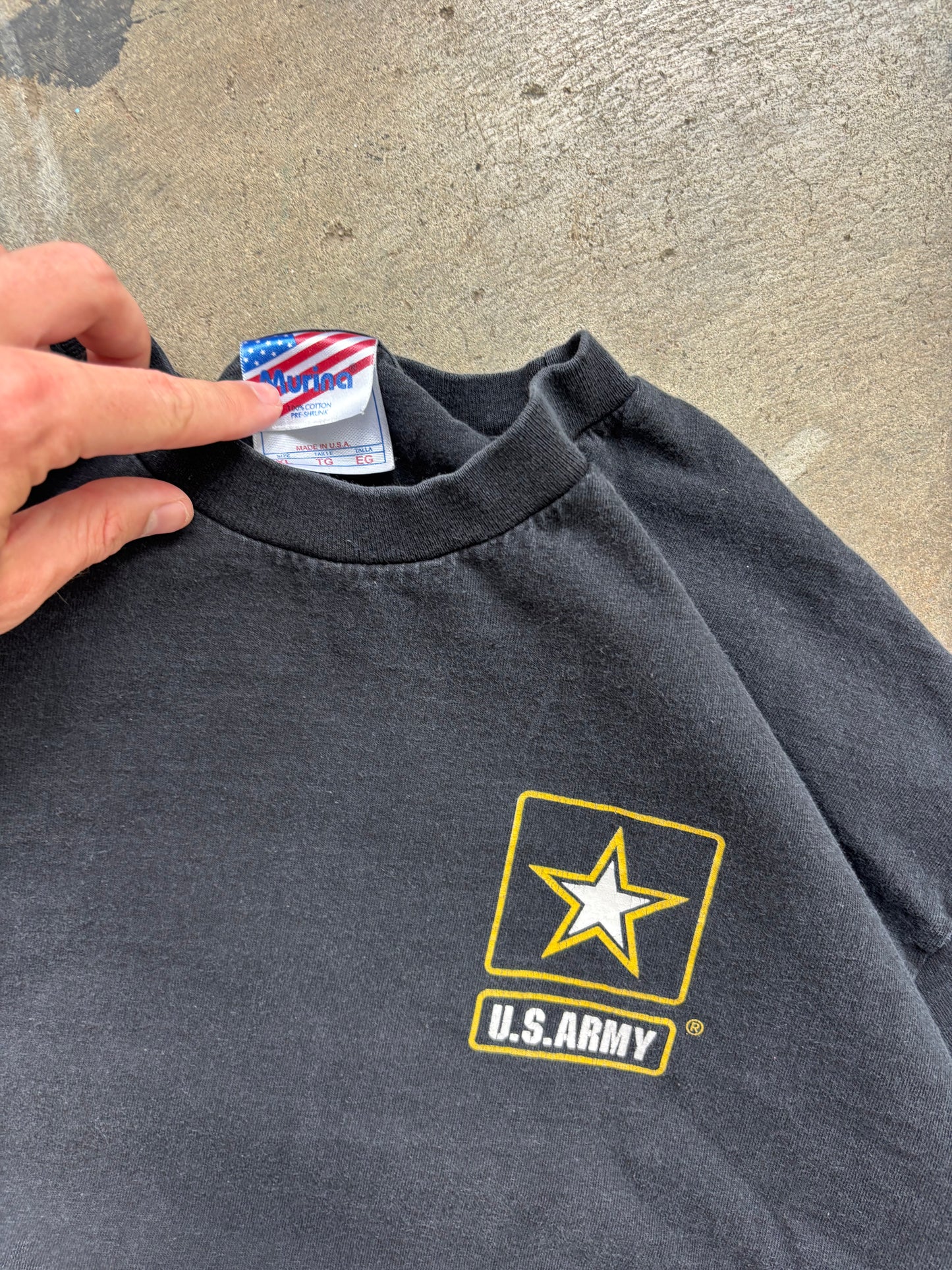 Vintage Army Heavyweight Tee XL
