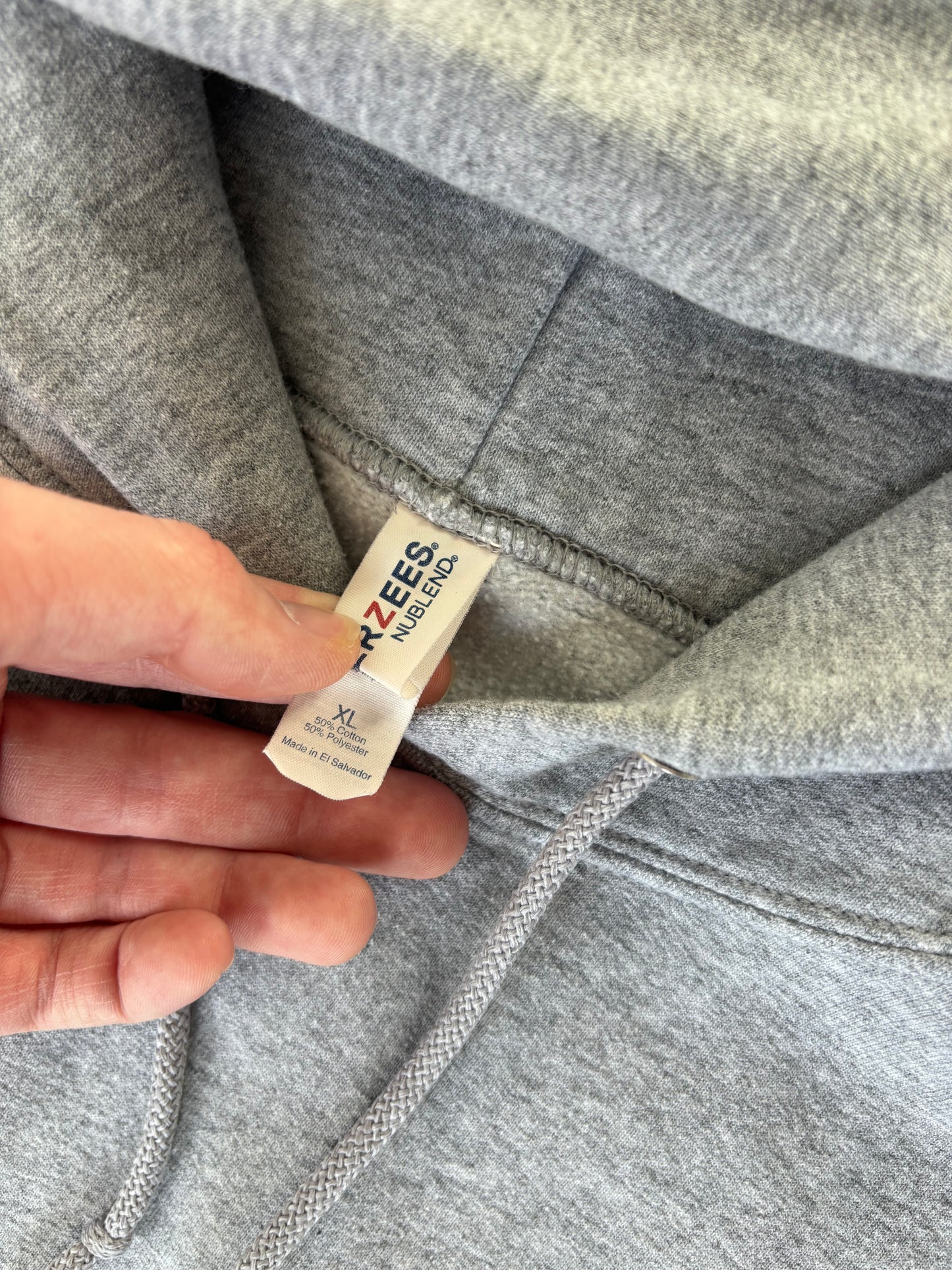 ‘00s Jerzees blank hoodie Large