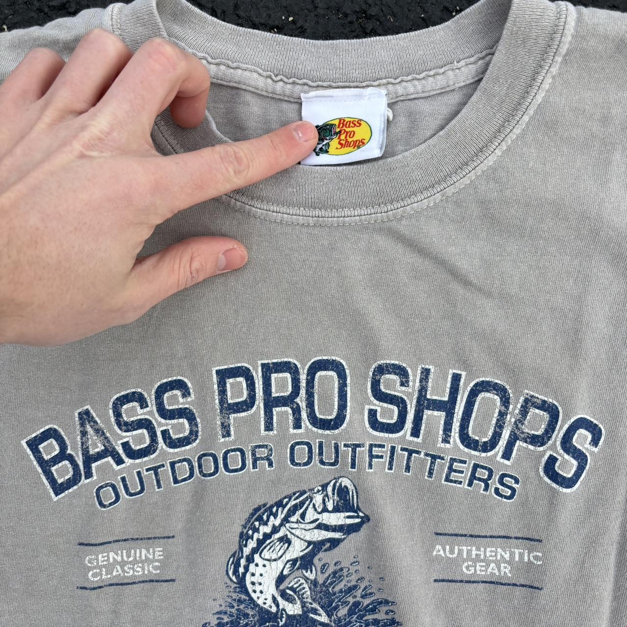 Vintage Bass Pro Shops Tee Large