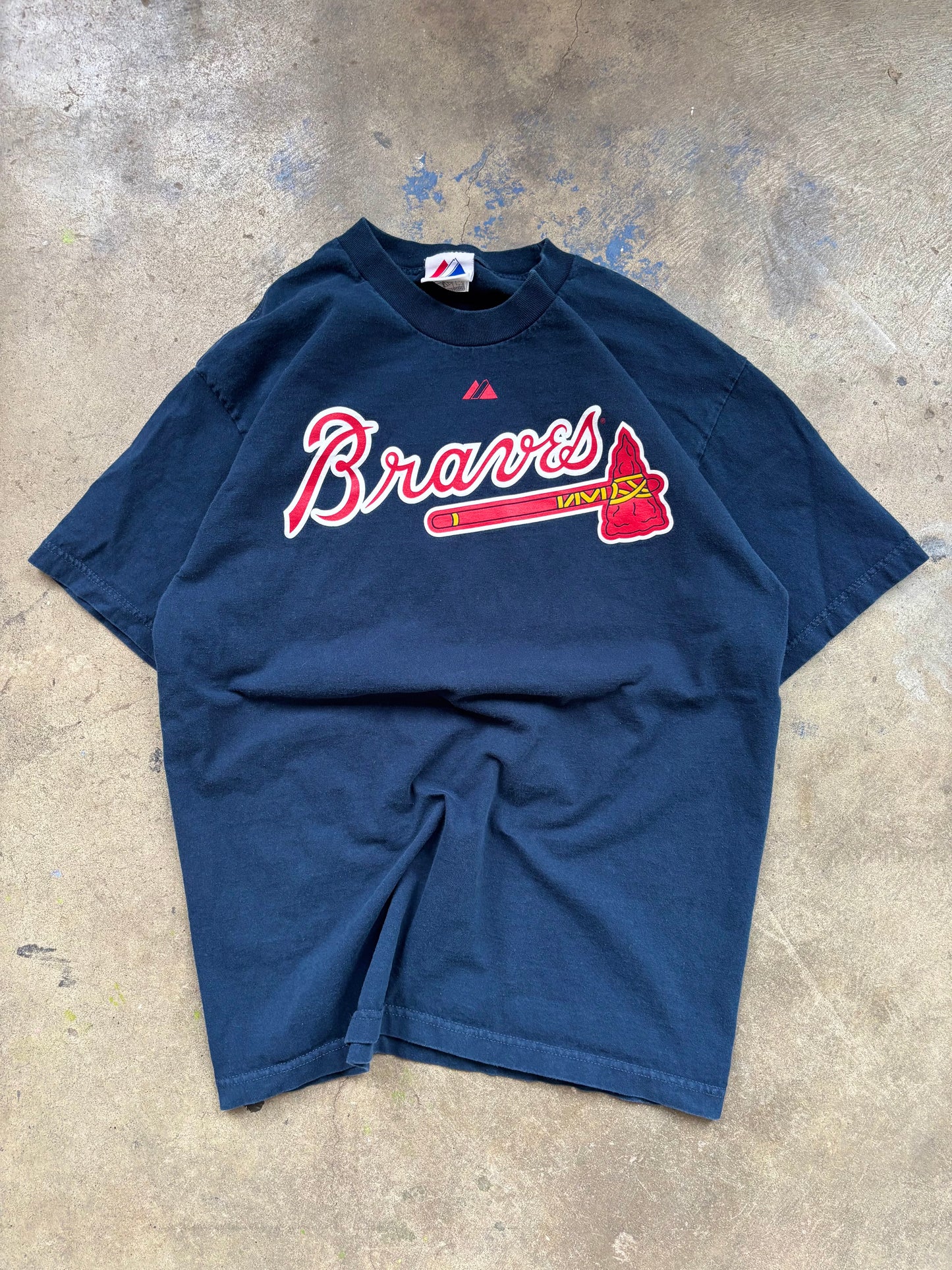 ‘00s Atlanta Braves Tee Large
