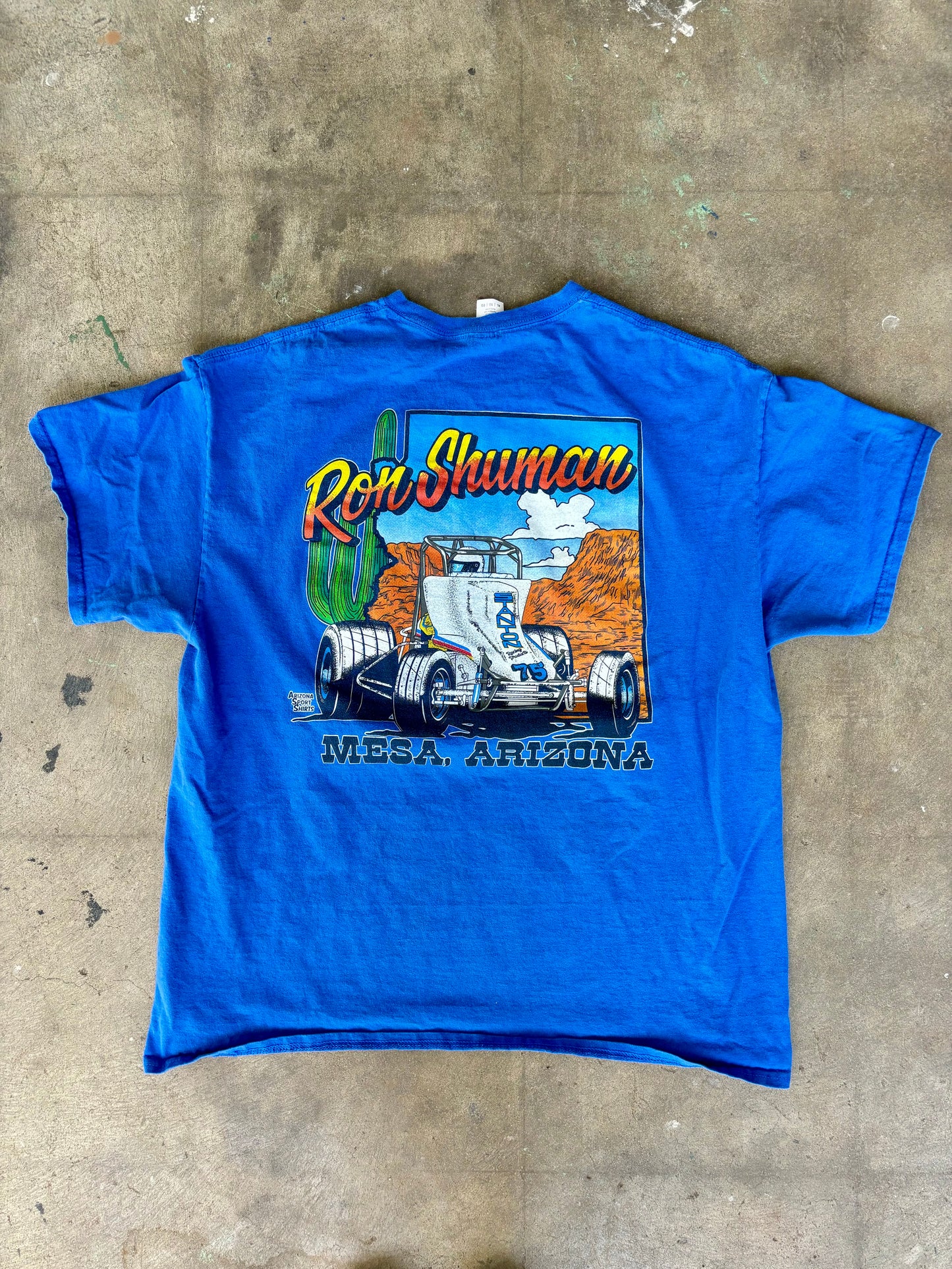 ‘00s Ron Shuman Racing Tee XL
