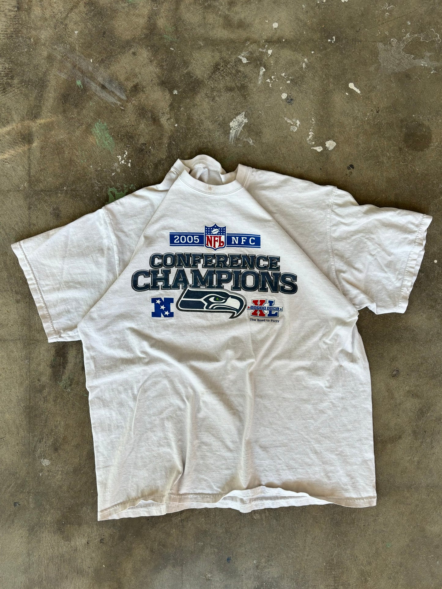 2005 Seahawks Tee Large