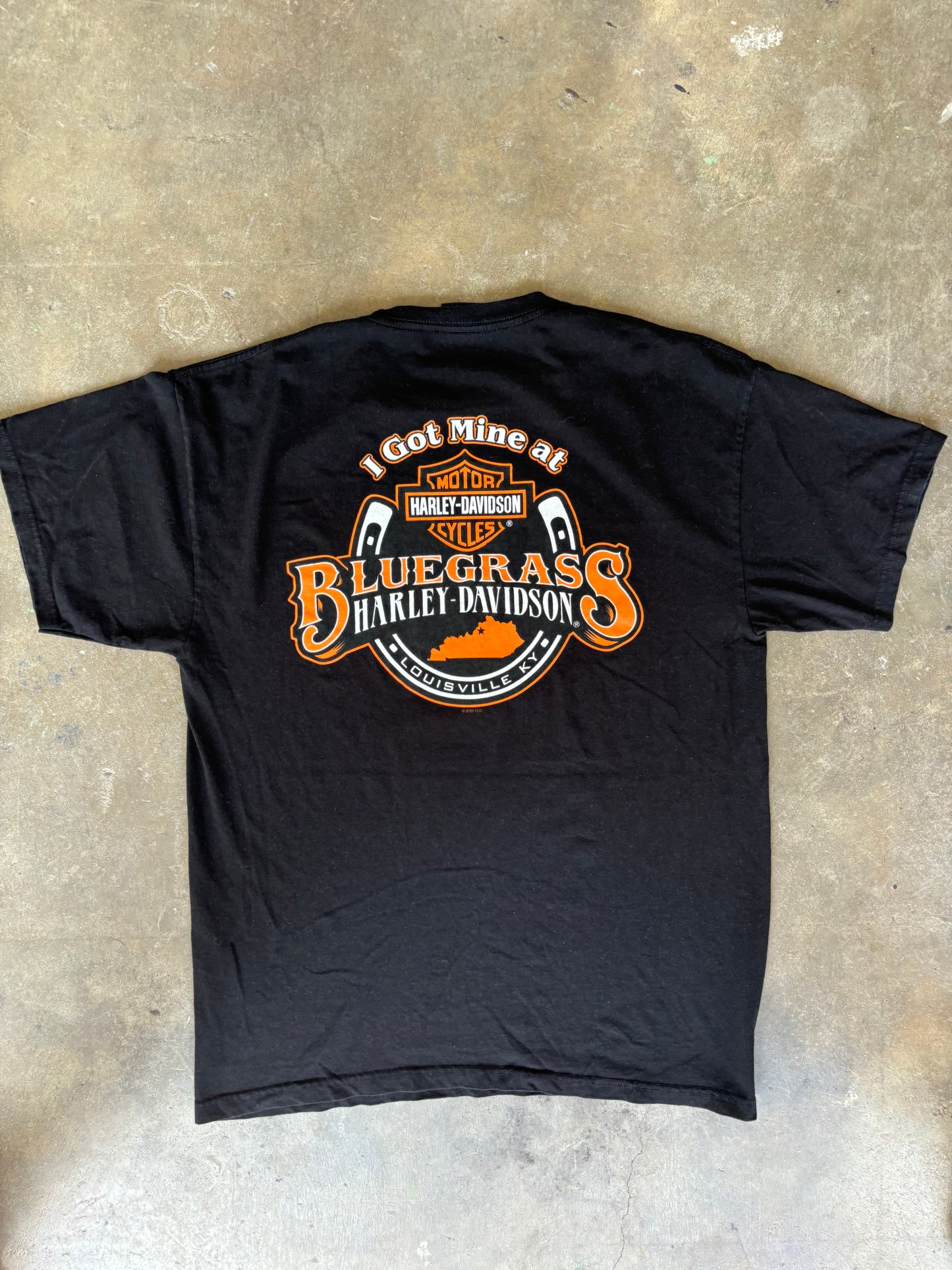 Harley Davidson Graphic Tee Large