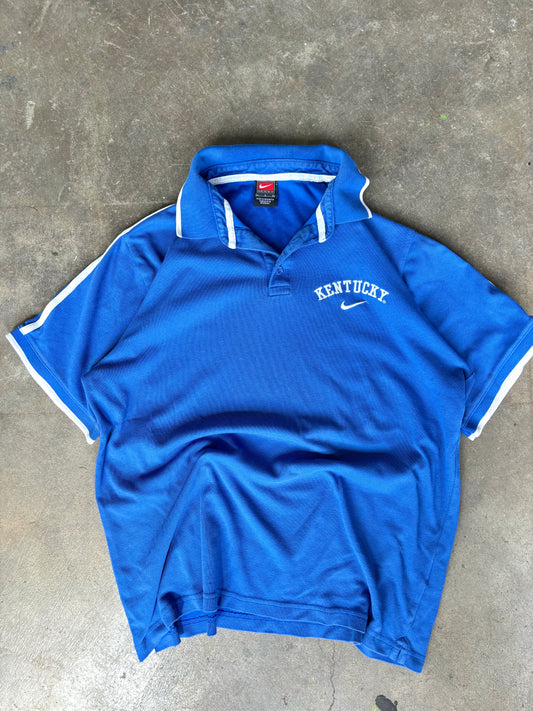 ‘00s Nike Kentucky Polo Large