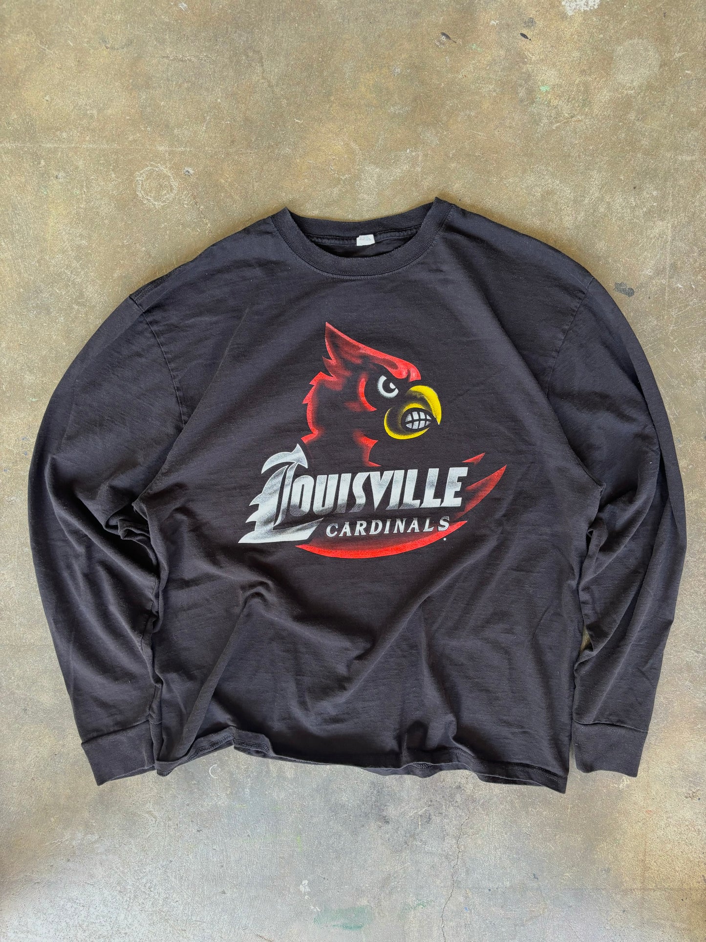 ‘00s Louisville Cardinals Long Sleeve XL
