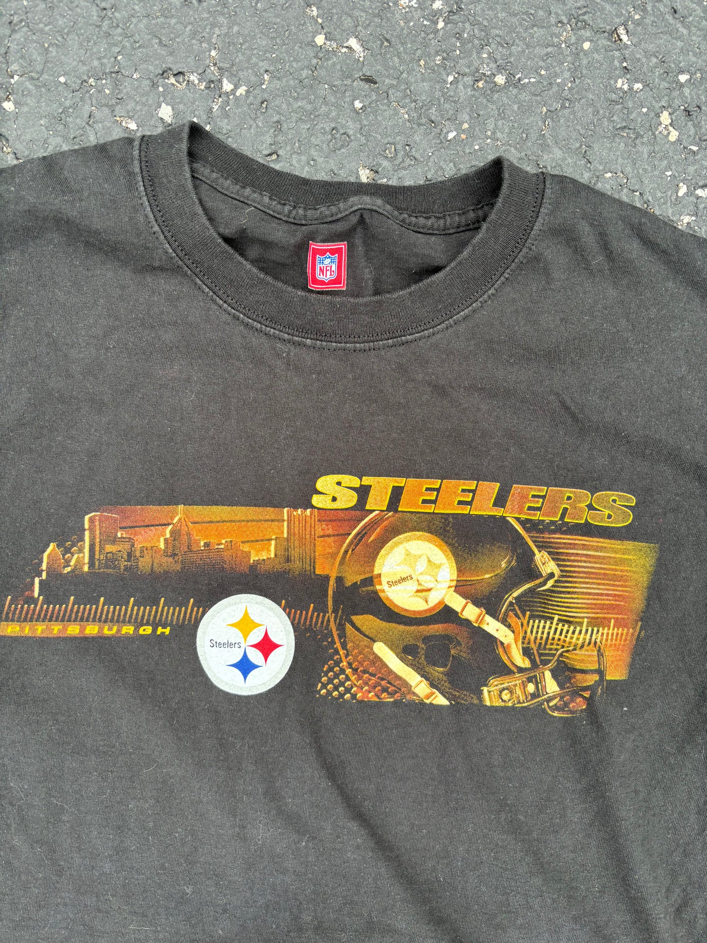 Vintage Steelers Tee Medium