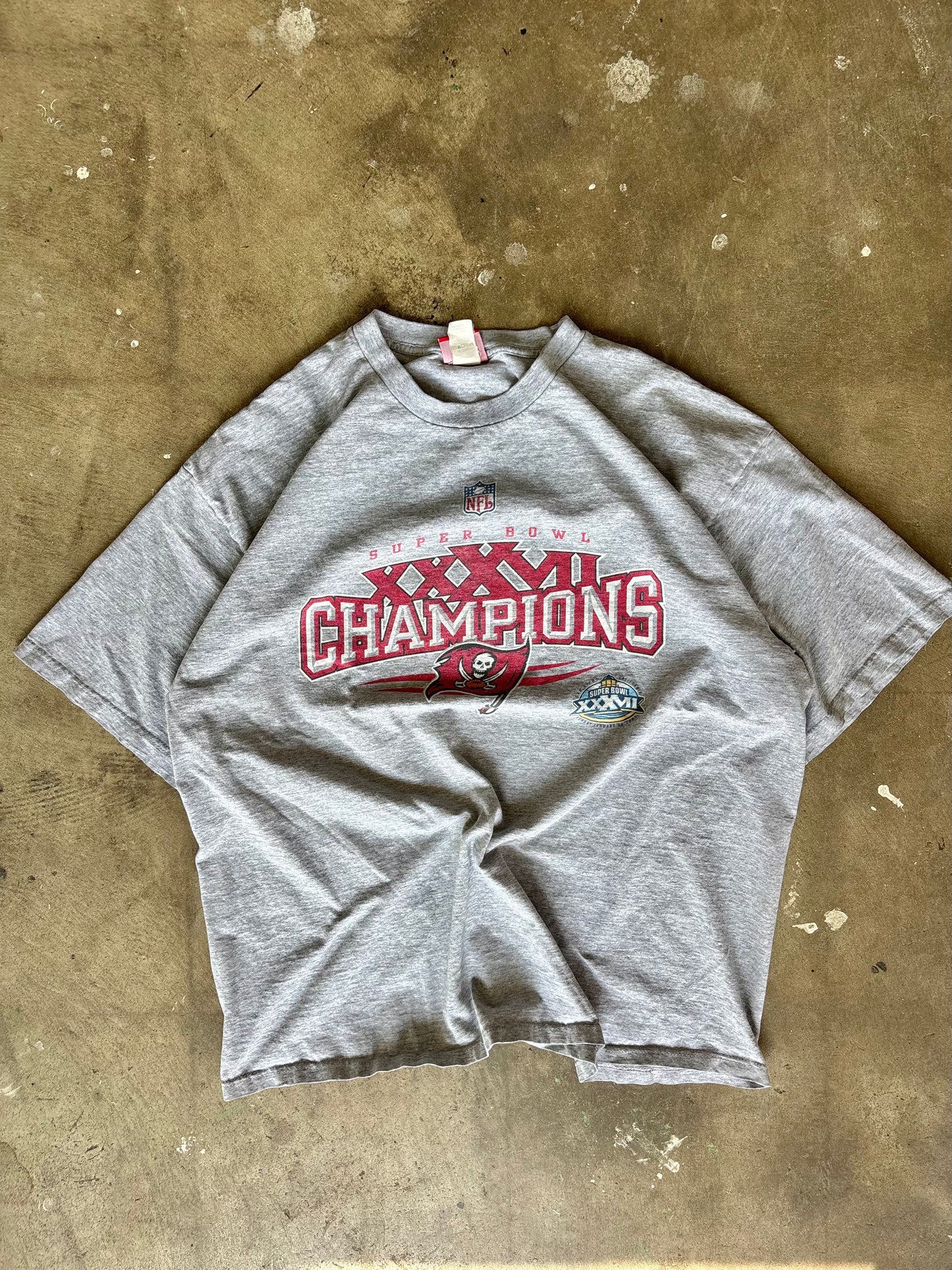 2003 Tampa Bay Buccaneers Super Bowl Graphic Tee XXL