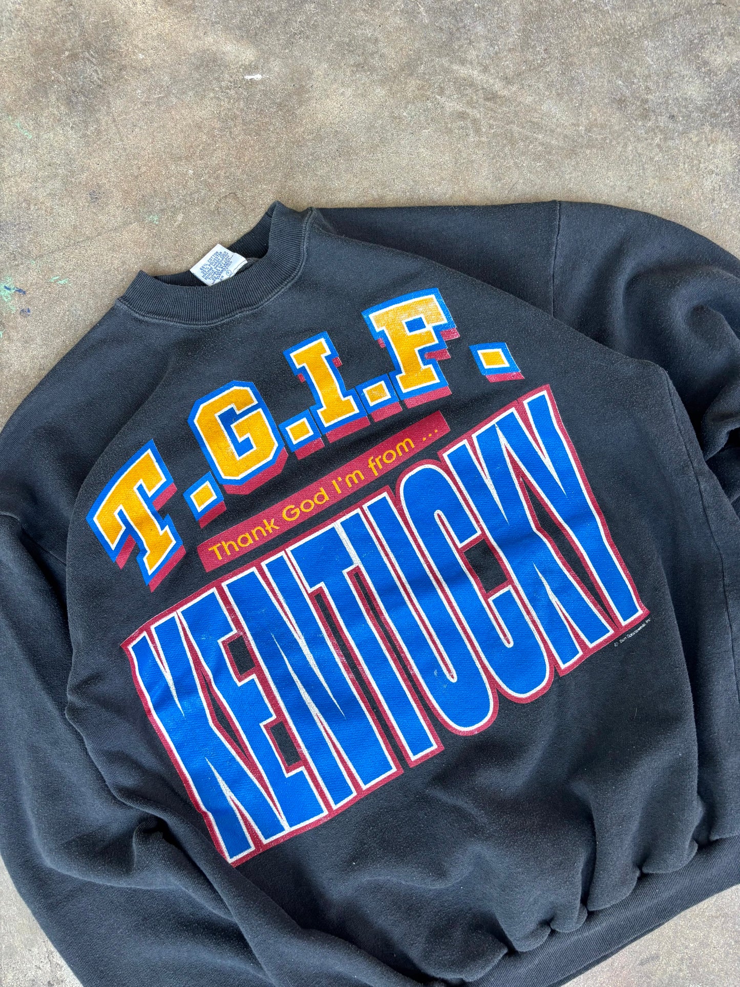 Vintage ‘90s Kentucky Sweatshirt Large