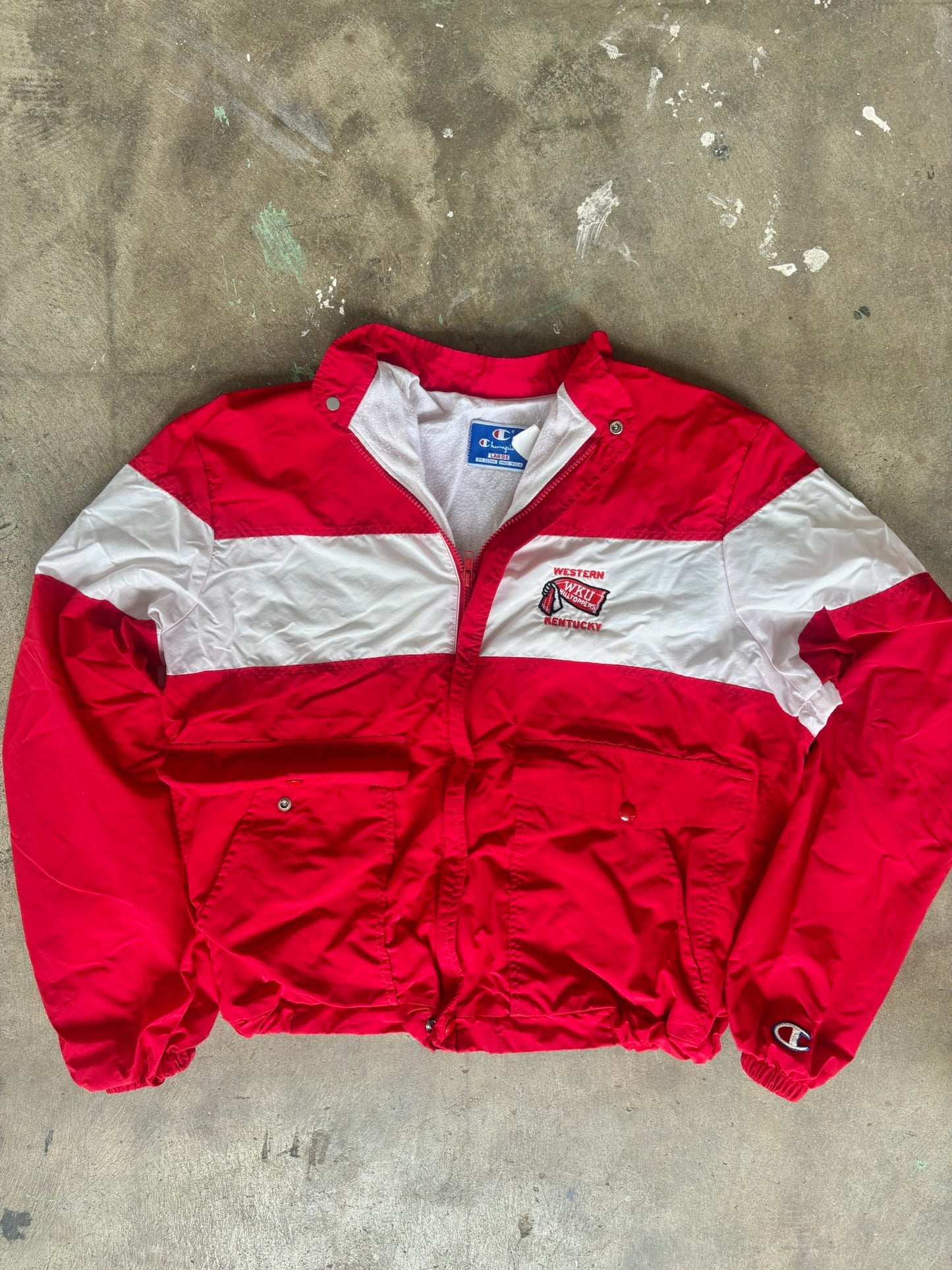 ‘80s Champion WKU Starter Jacket Large