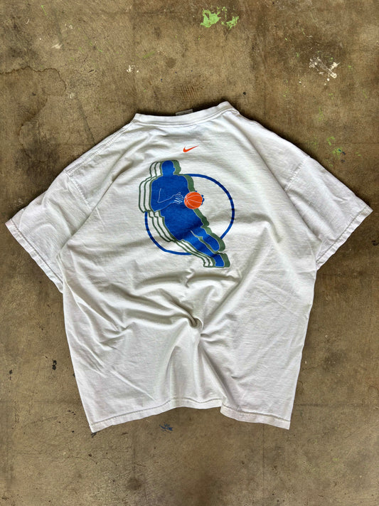 ‘00s Nike Center Swoosh Kentucky Basketball Tee XL