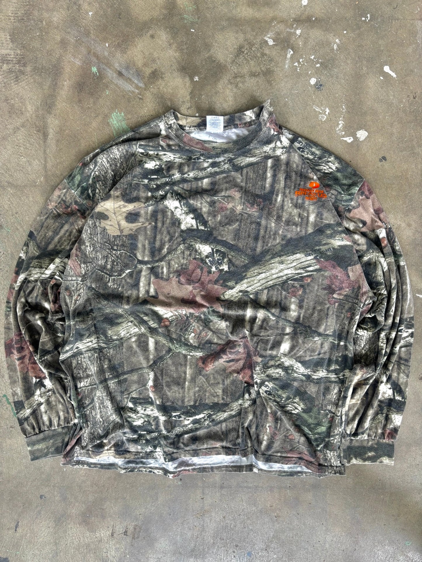 Mossy Oak Camo Long Sleeve XL