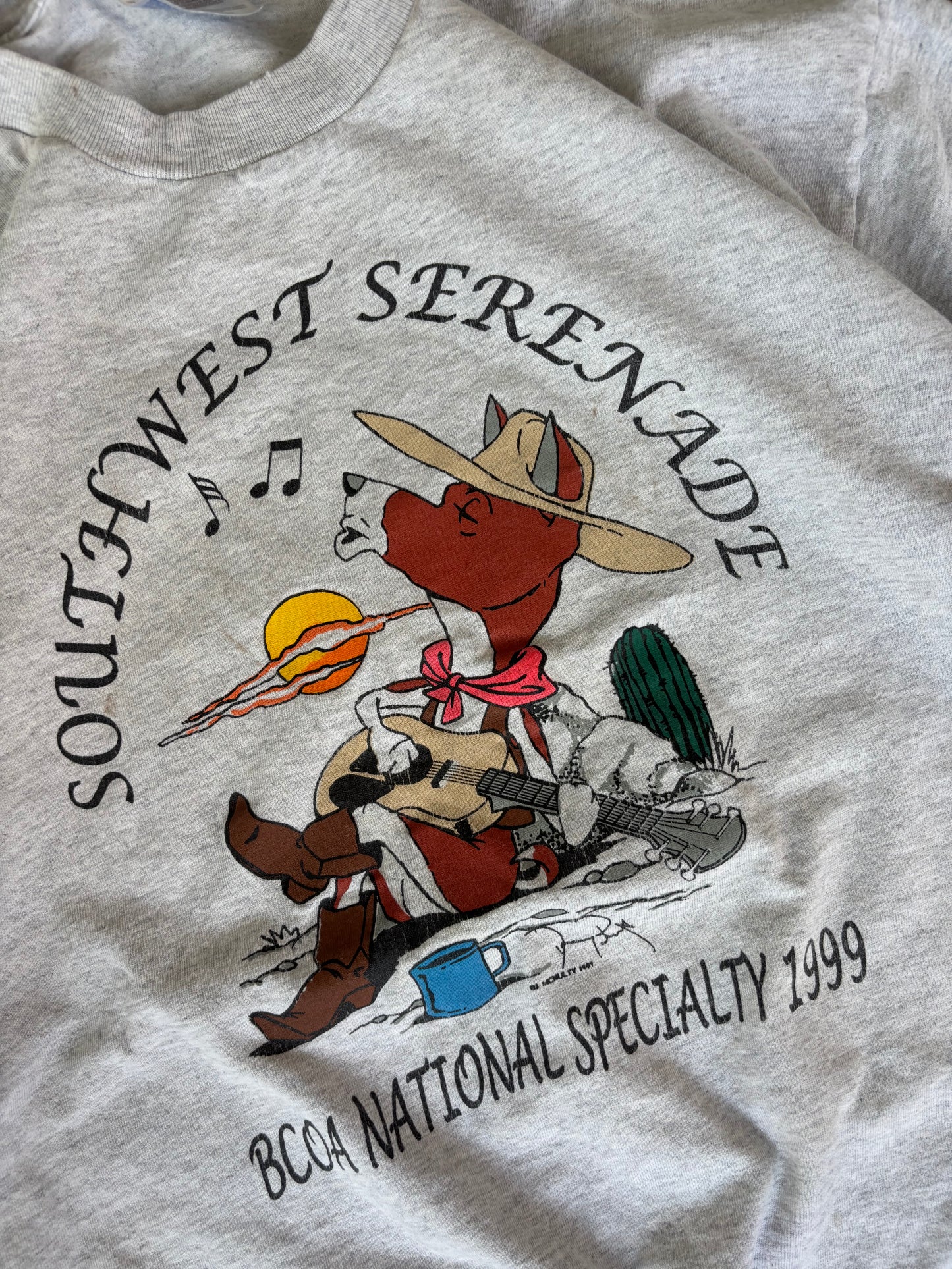 ‘90s Vintage Donkey Graphic Music Tee Large