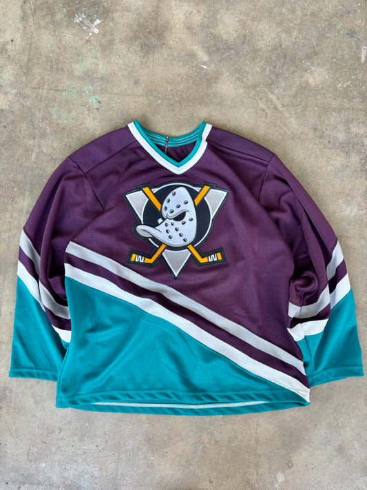 RARE Vintage ‘90s CCM NHL Mighty Ducks Jersey Medium