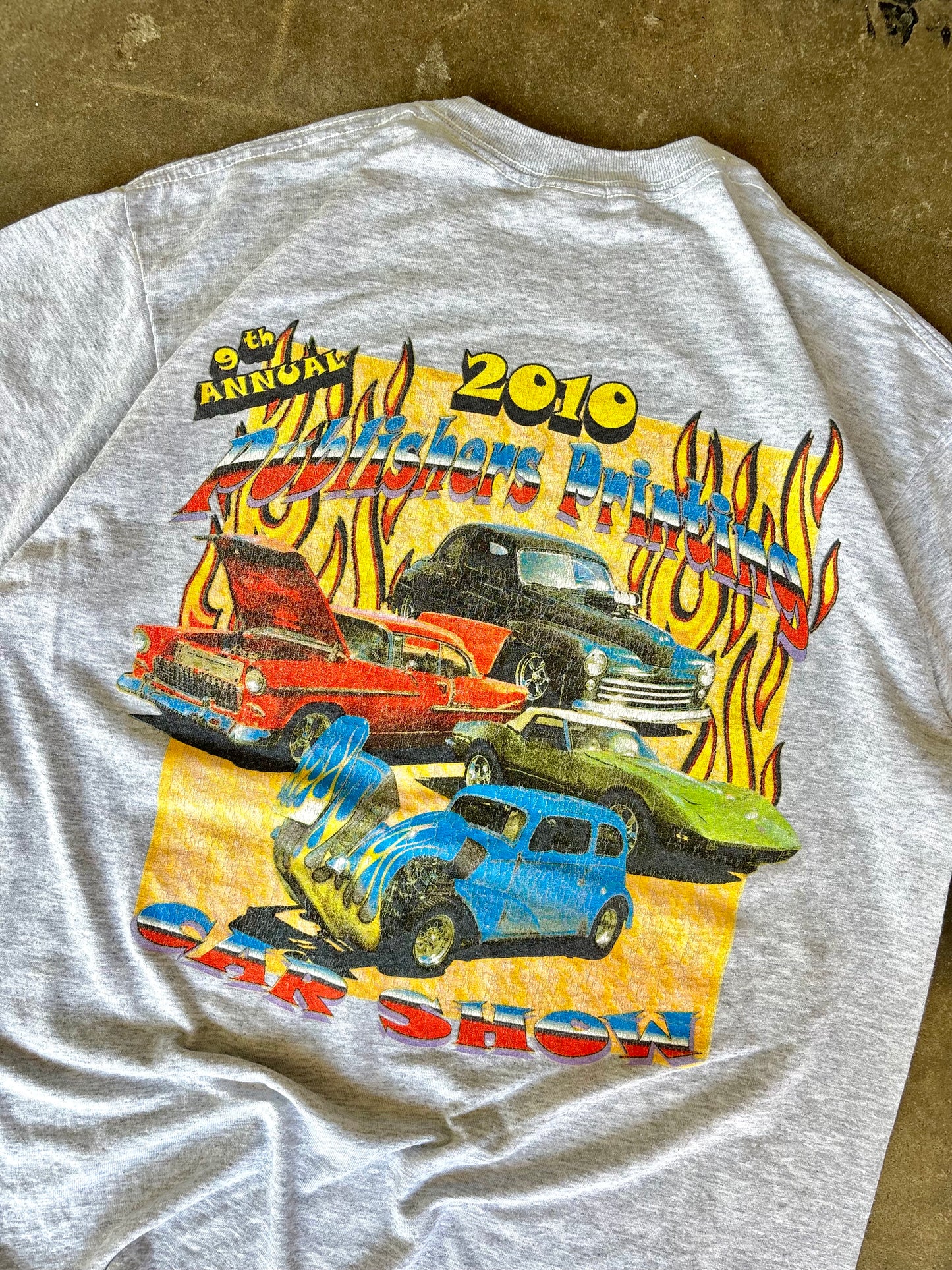 2010 Car Show Graphic Tee Medium