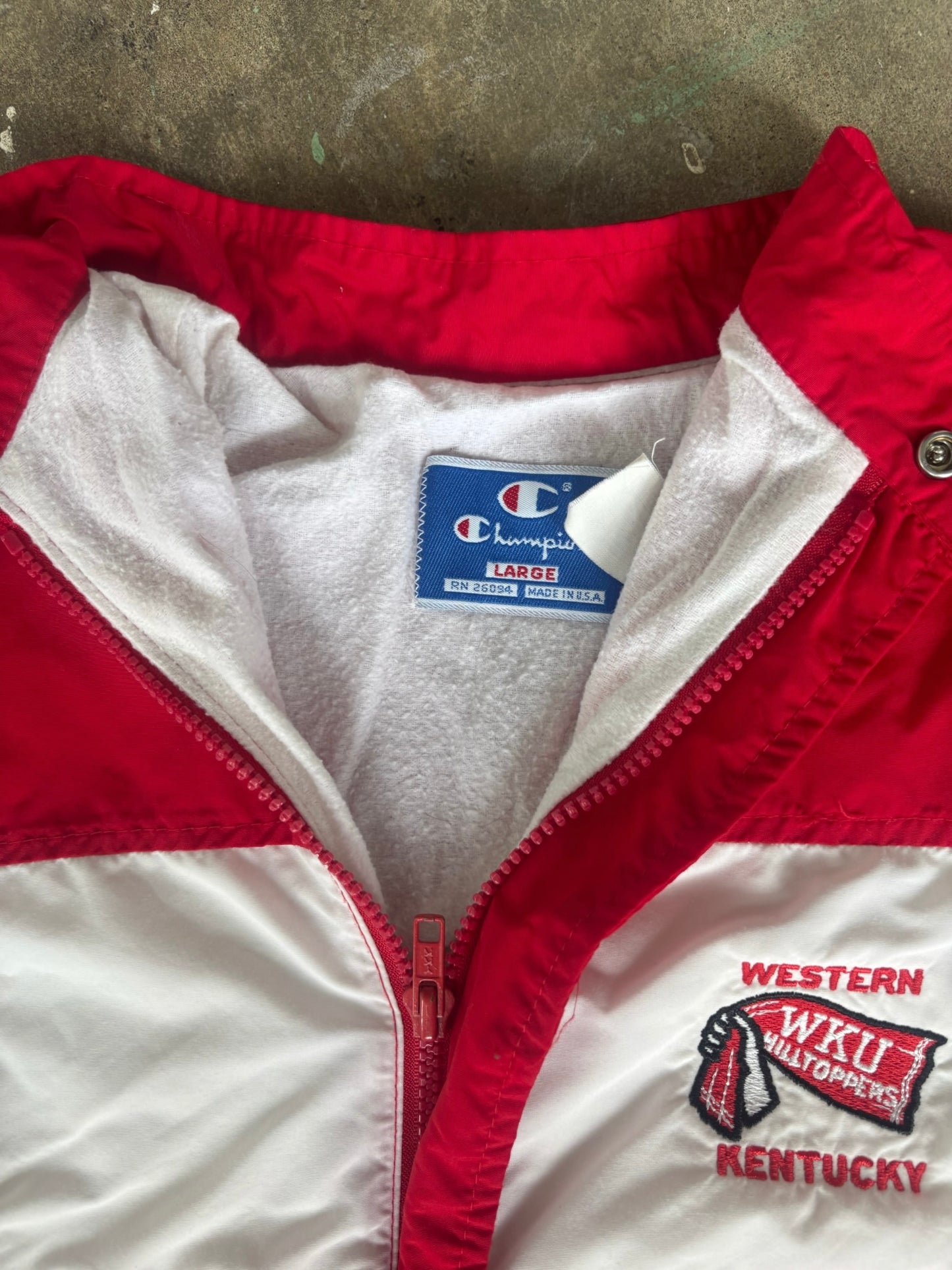 ‘80s Champion WKU Starter Jacket Large