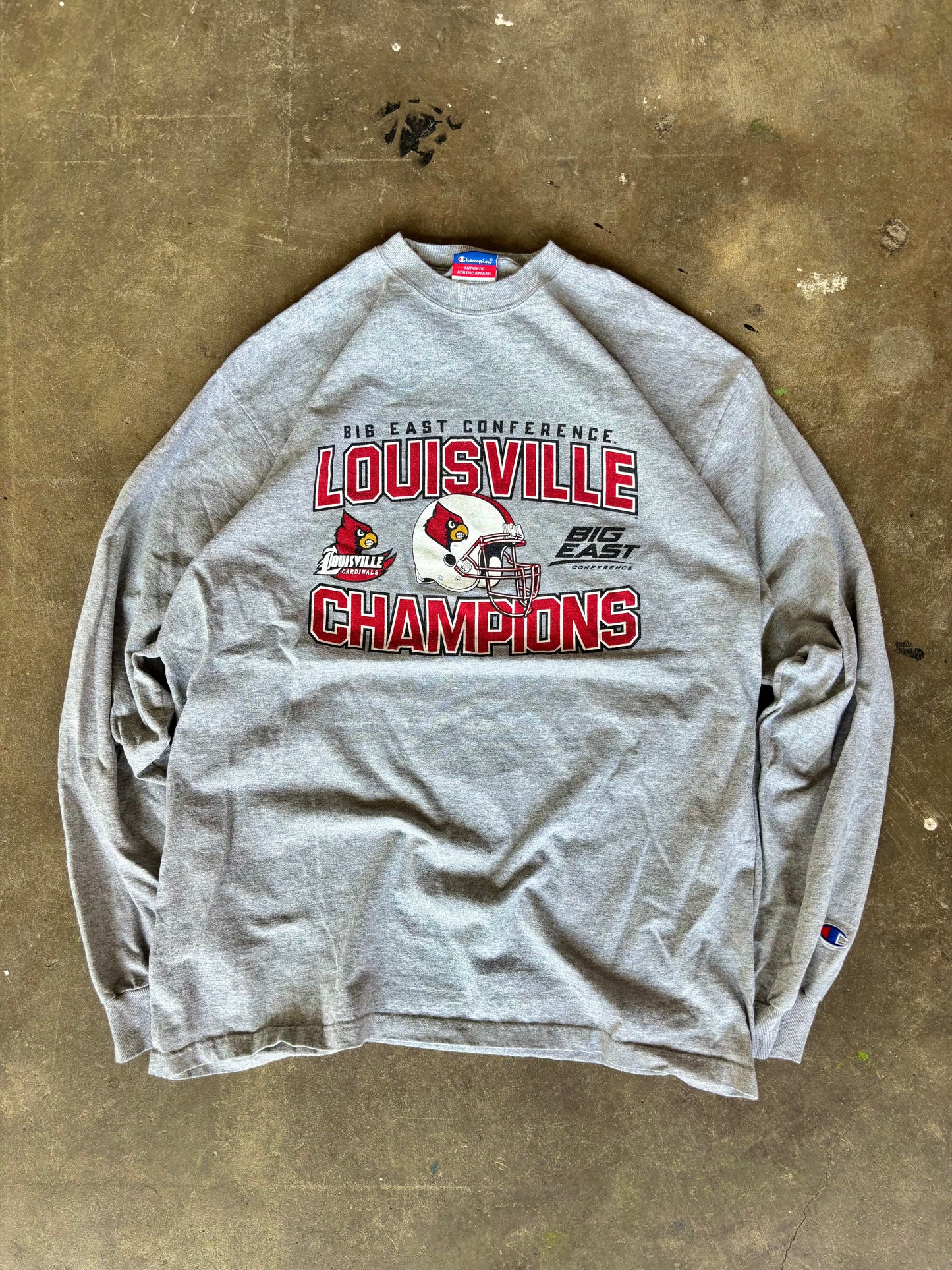 ‘00s Louisville Football Long Sleeve XL
