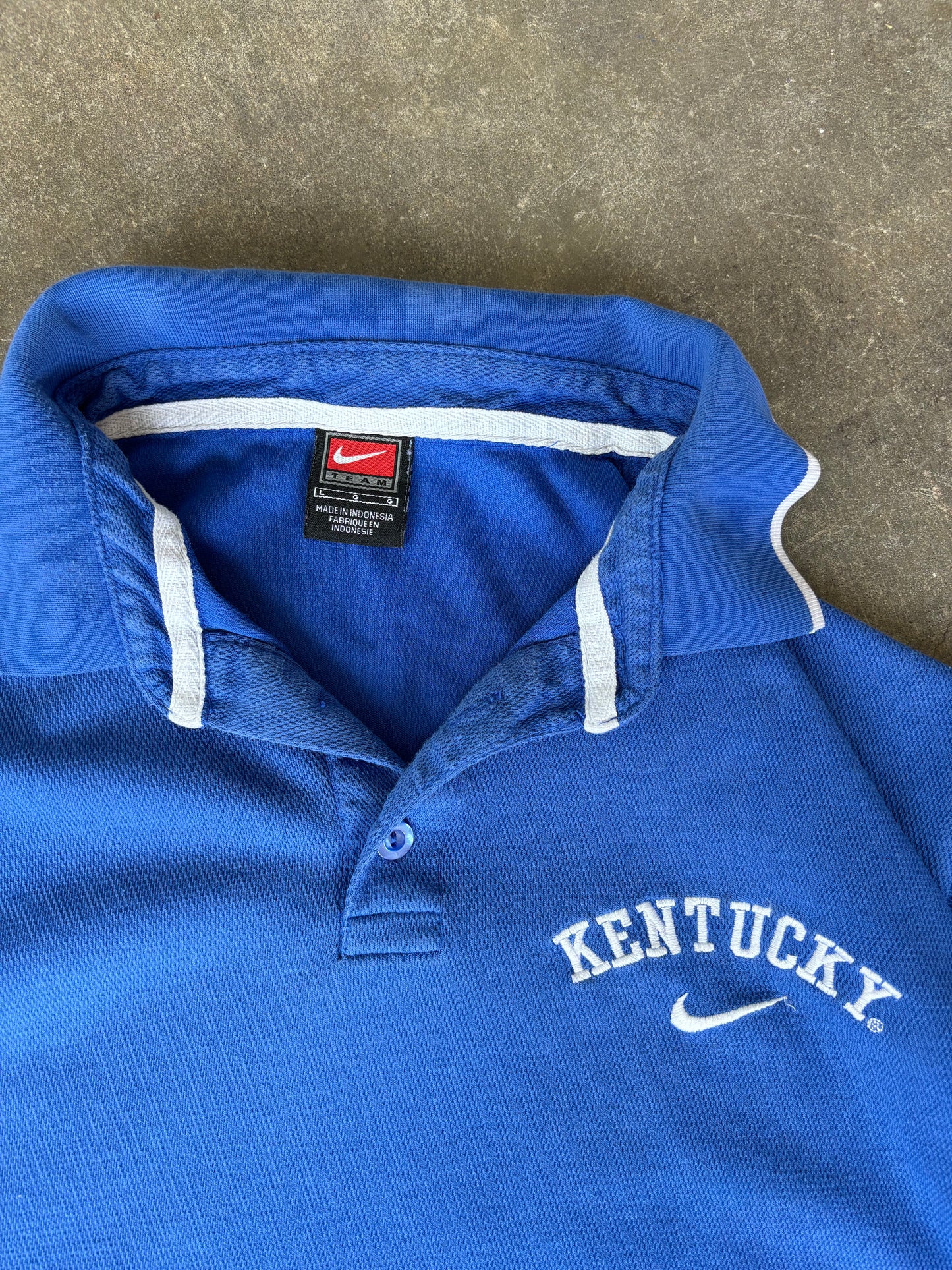 ‘00s Nike Kentucky Polo Large