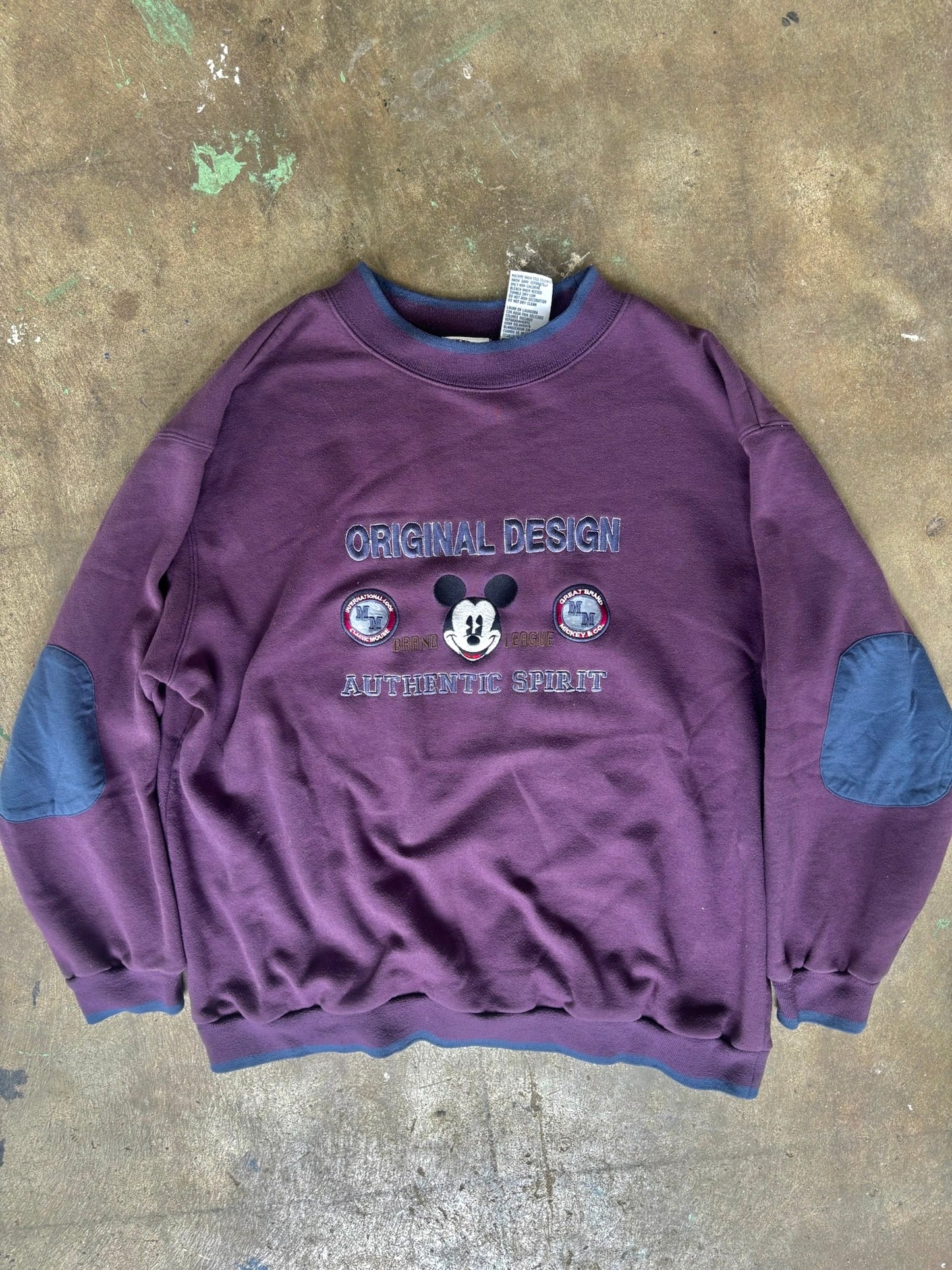 Vintage Disney Mickey Sweatshirt XL