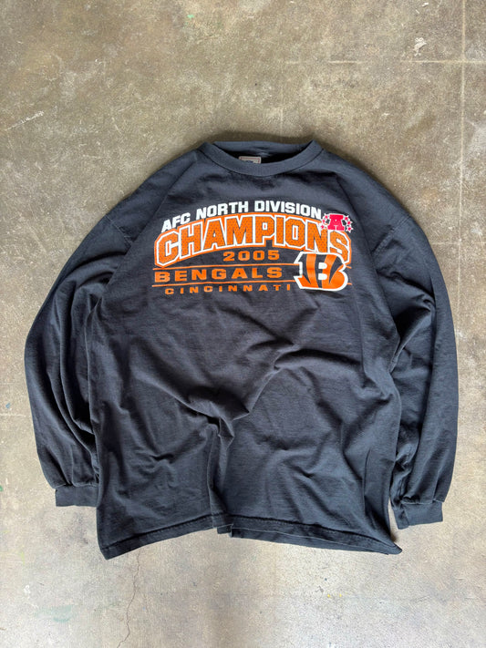 2005 Cincinnati Bengals Long Sleeve Tee Large