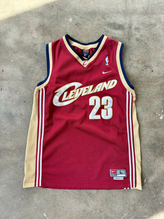 2003 Nike Lebron James Cavs Jersey Large