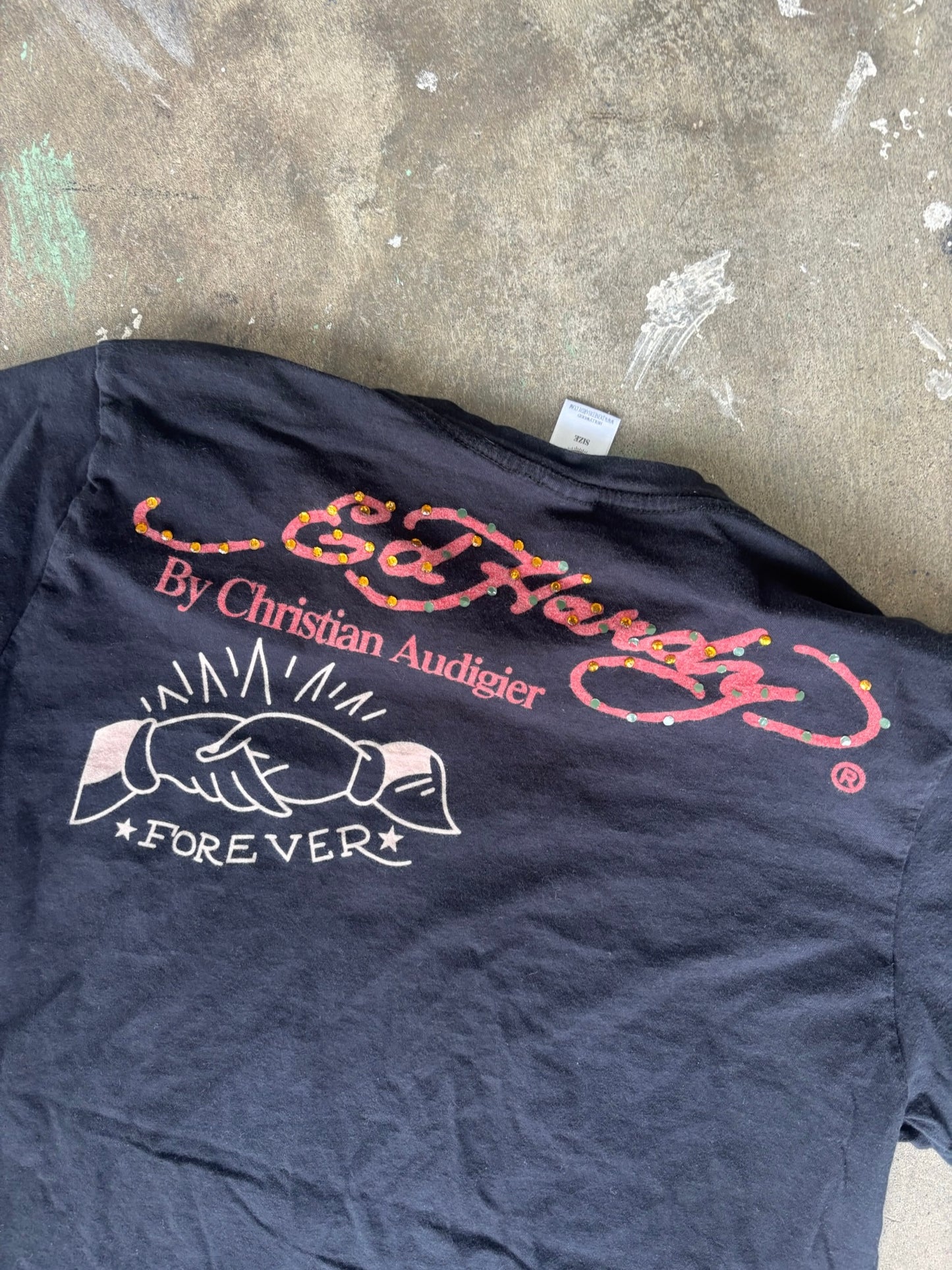 Ed Hardy Graphic Tee Medium