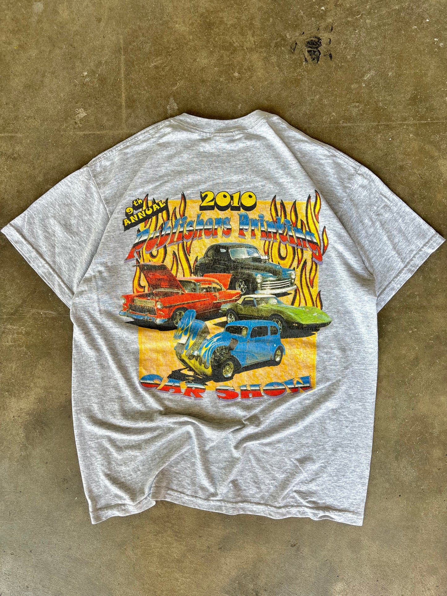 2010 Car Show Graphic Tee Medium