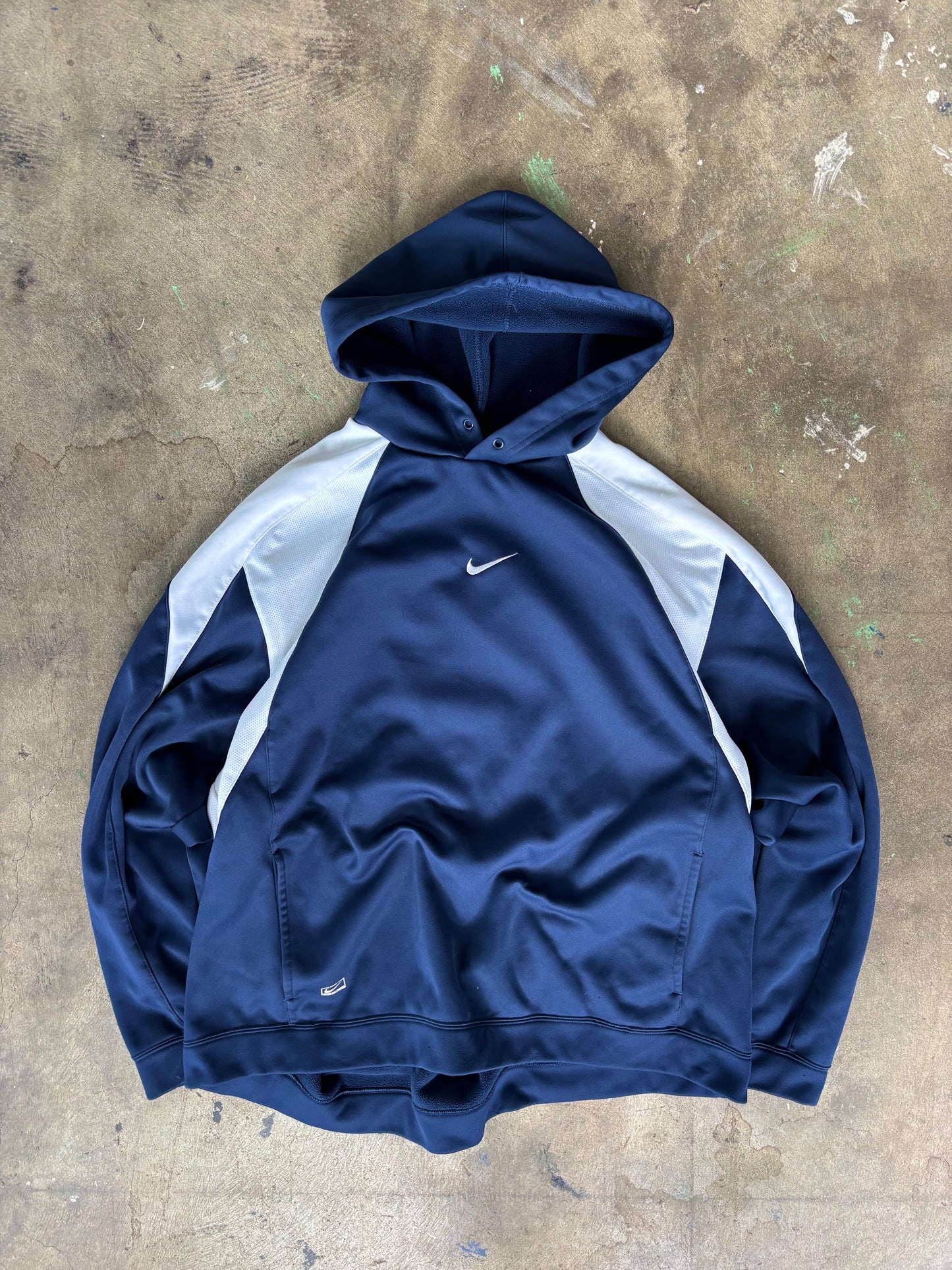 ‘00s Nike Center Swoosh Hoodie XXL