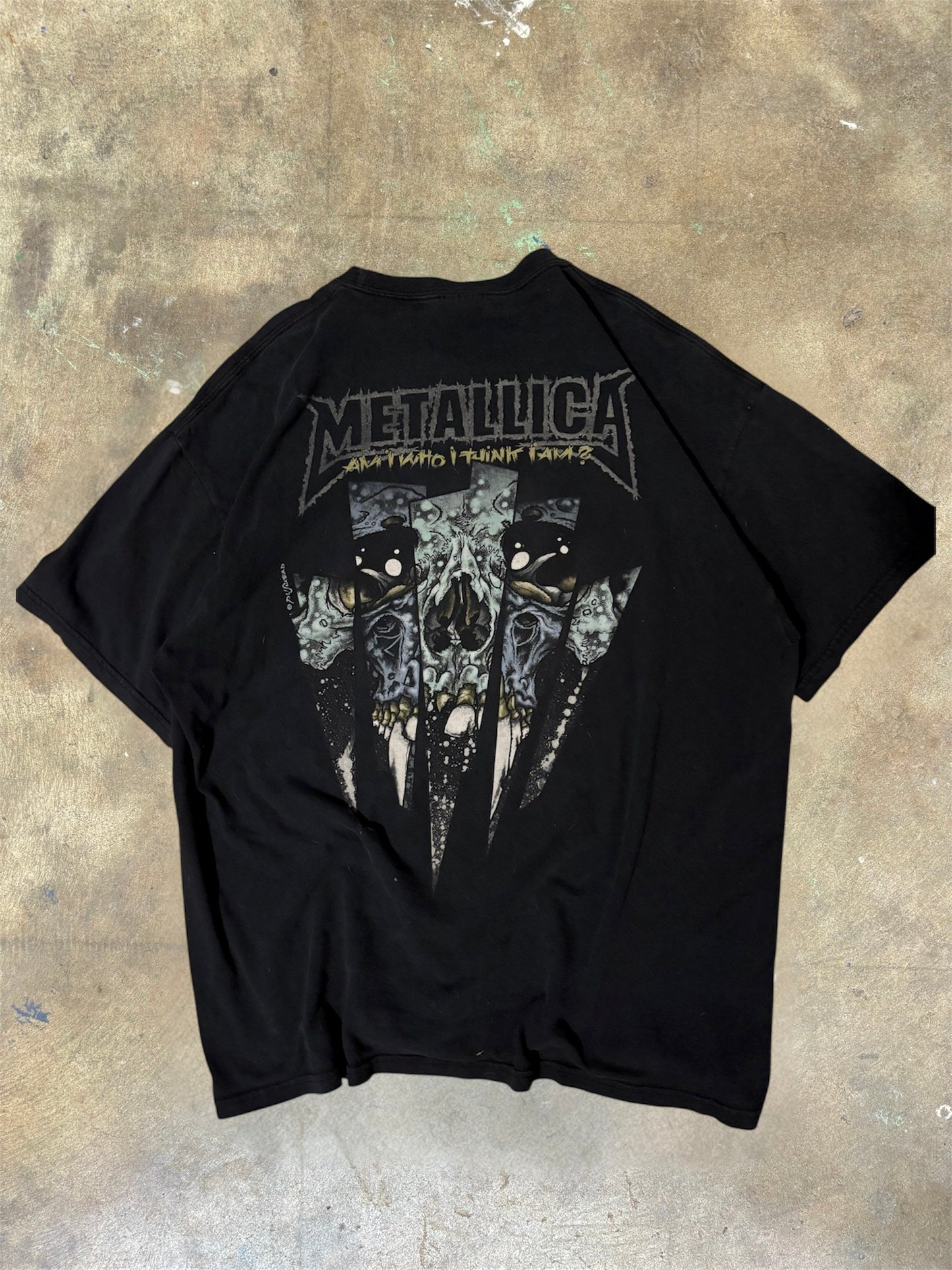 Vintage ‘90s Metallica Band Graphic Tee XL