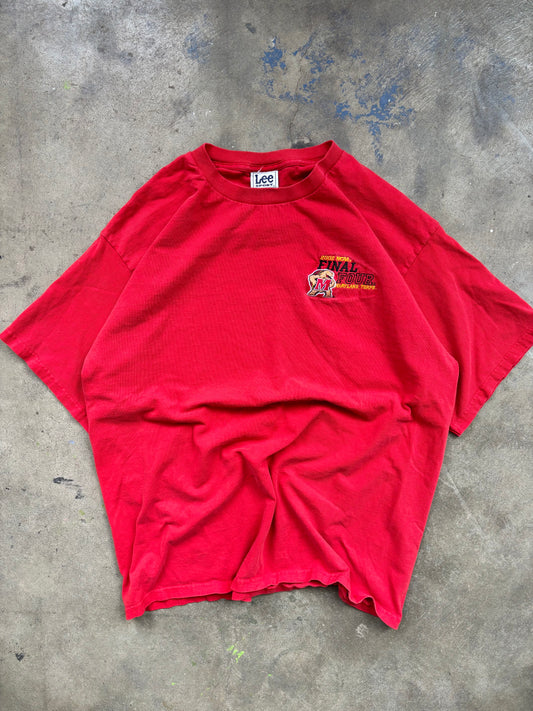 2002 Maryland Basketball Final Four Tee XL