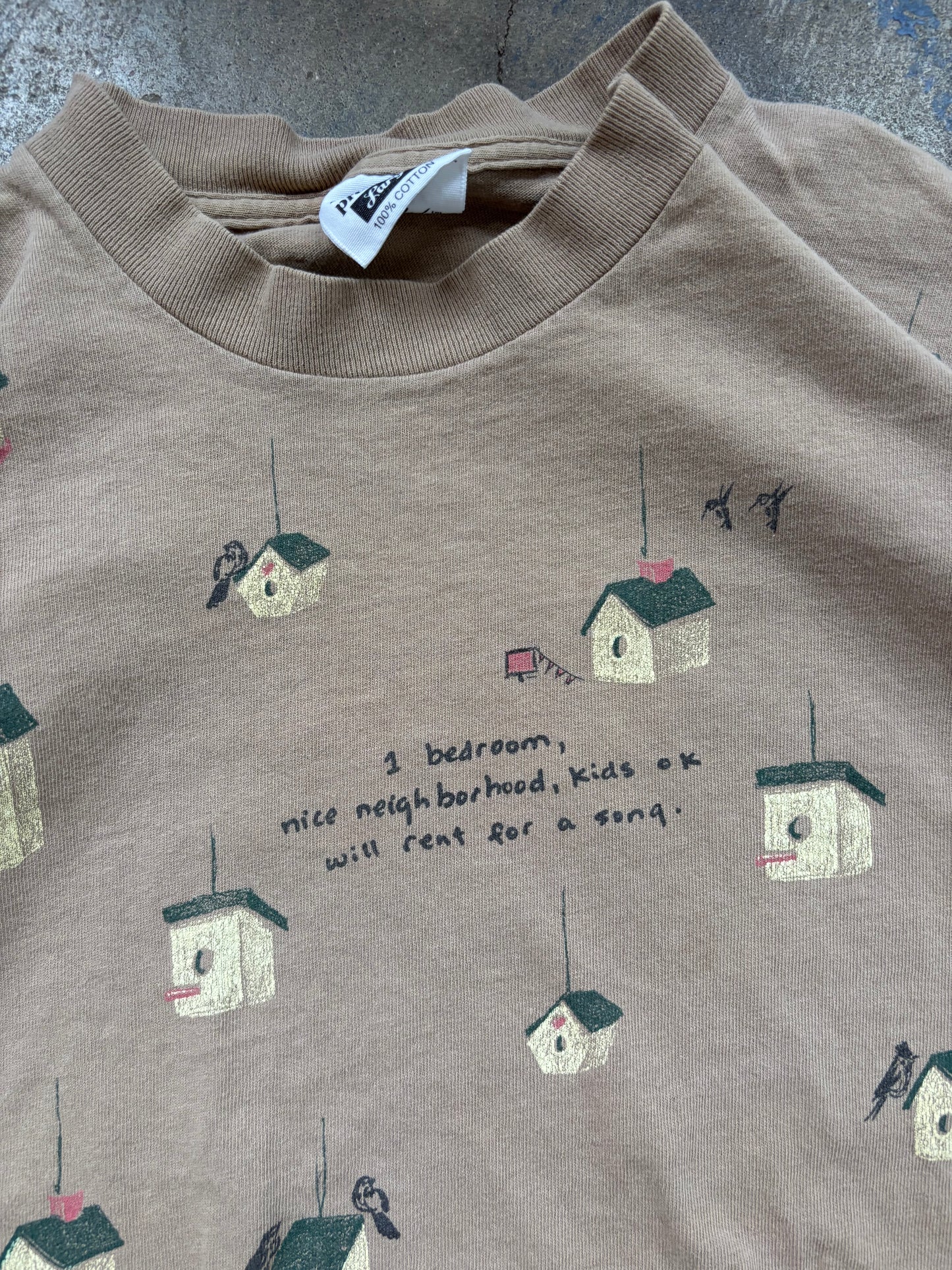 Vintage 1996 Birdhouse AOP Graphic Tee Large